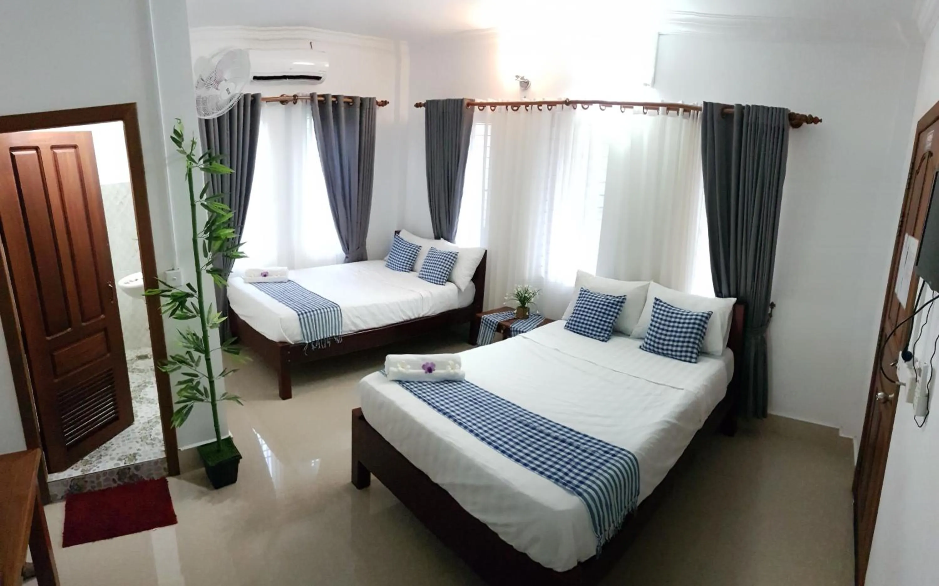 Natural landscape, Bed in Nika's House