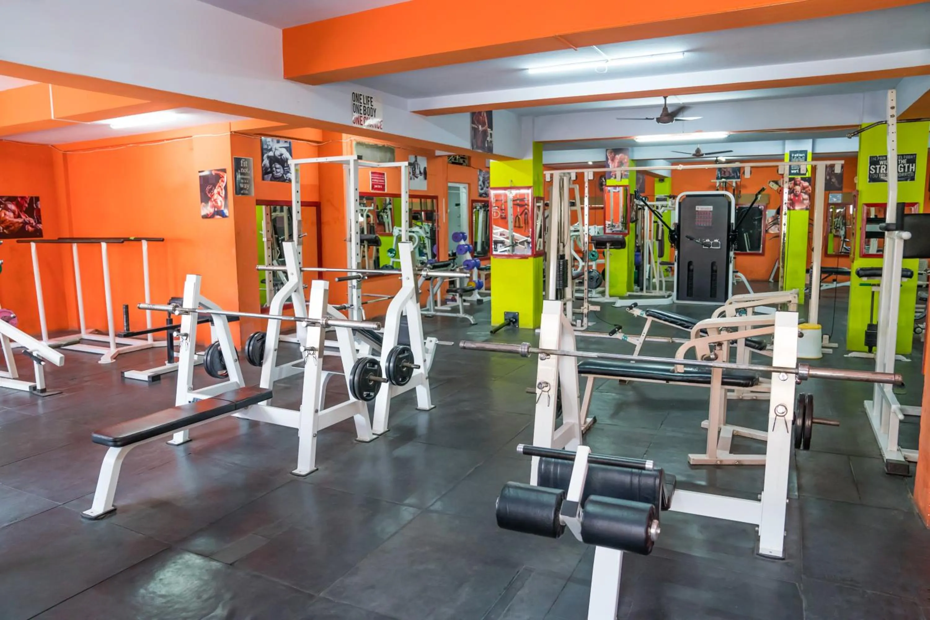 Fitness centre/facilities in Hotel Chanma International