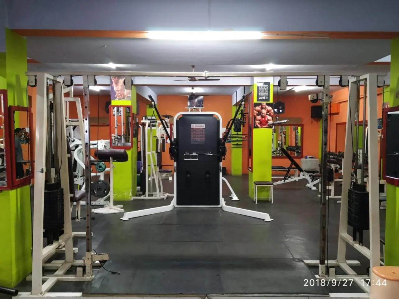 Fitness centre/facilities in Hotel Chanma International