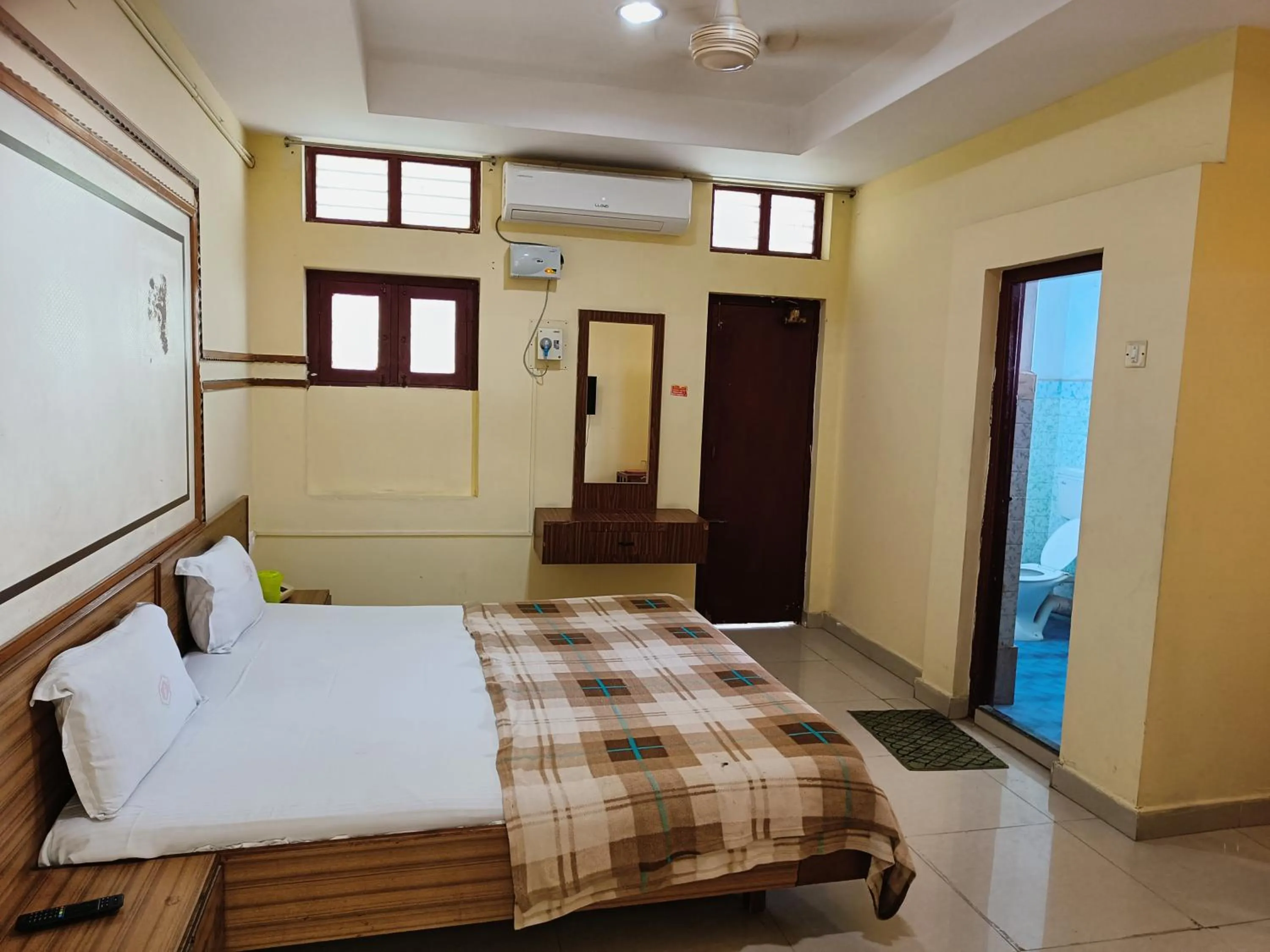 Bed in Hotel Chanma International