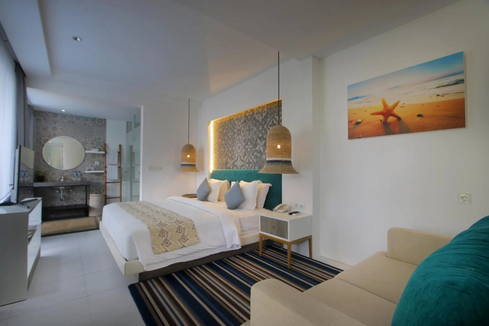 Bedroom in Benoa Sea Suites and Villas