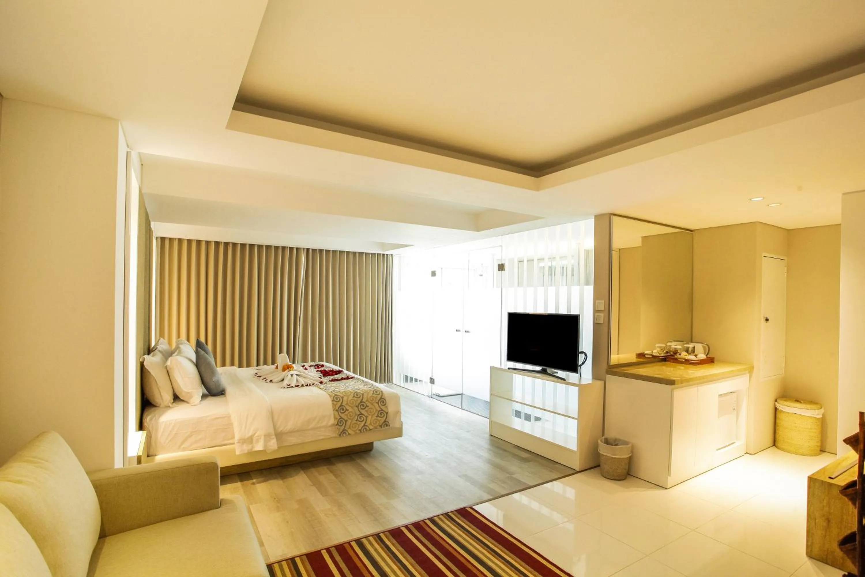 Bedroom, Bed in Benoa Sea Suites and Villas