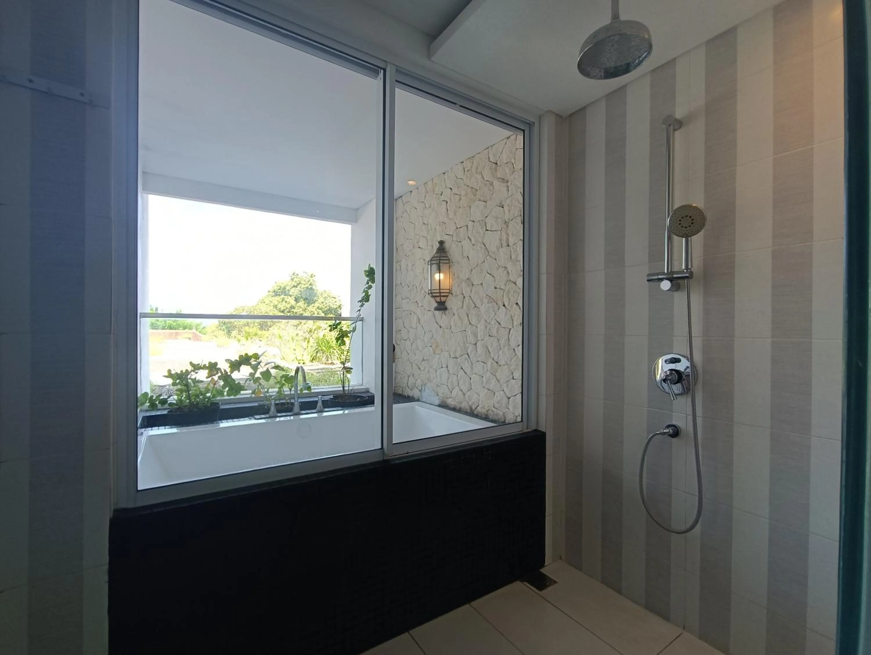 Shower in Benoa Sea Suites and Villas
