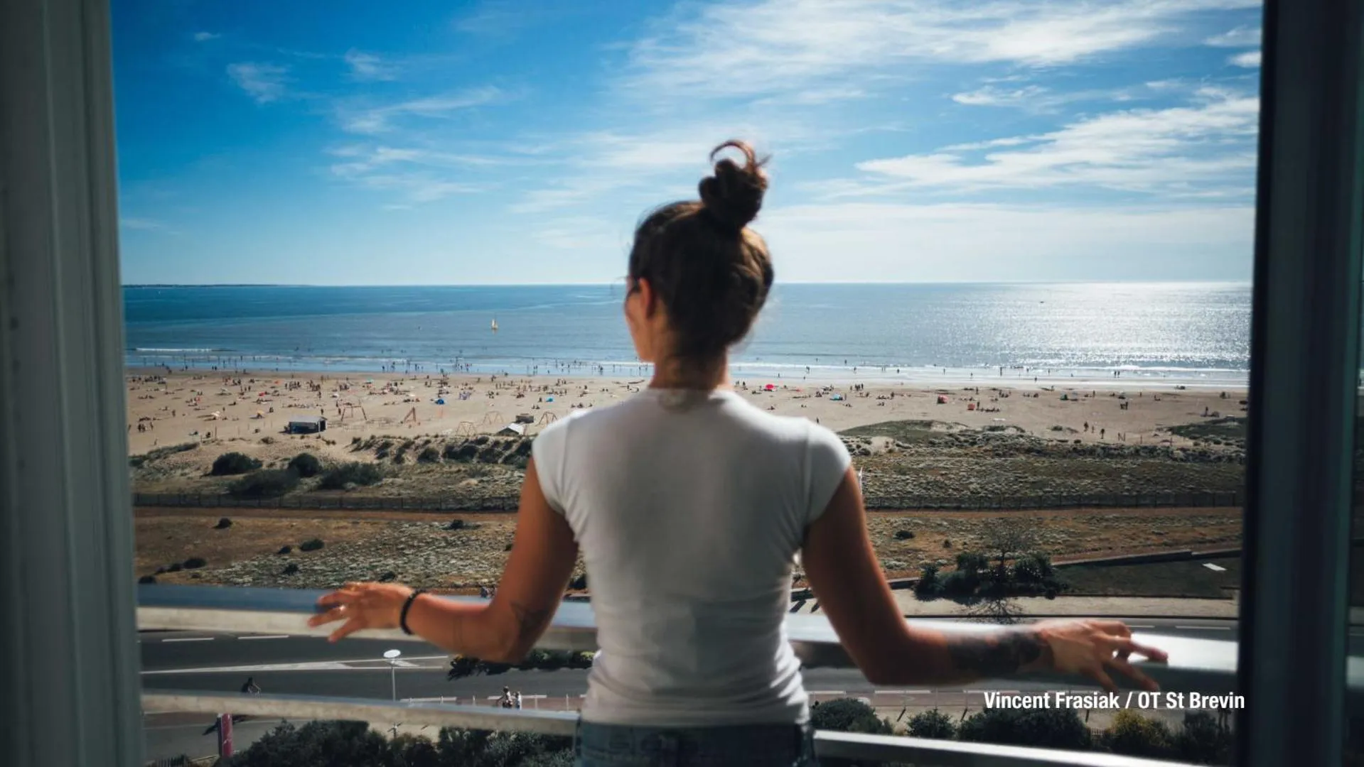 View (from property/room) in Hôtel Spa du Beryl St Brévin l'Océan