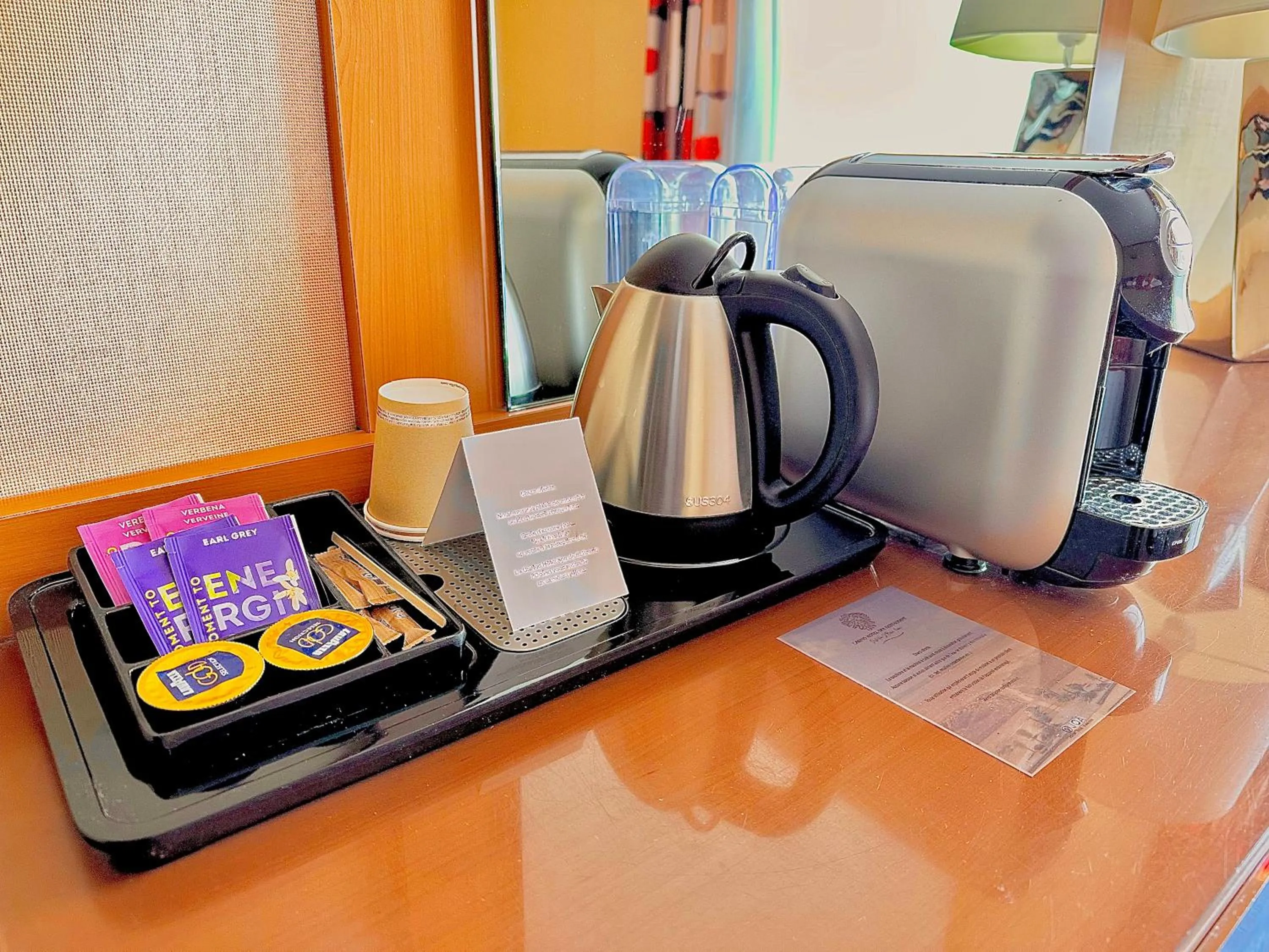 Coffee/tea facilities in Hôtel Spa du Beryl St Brévin l'Océan