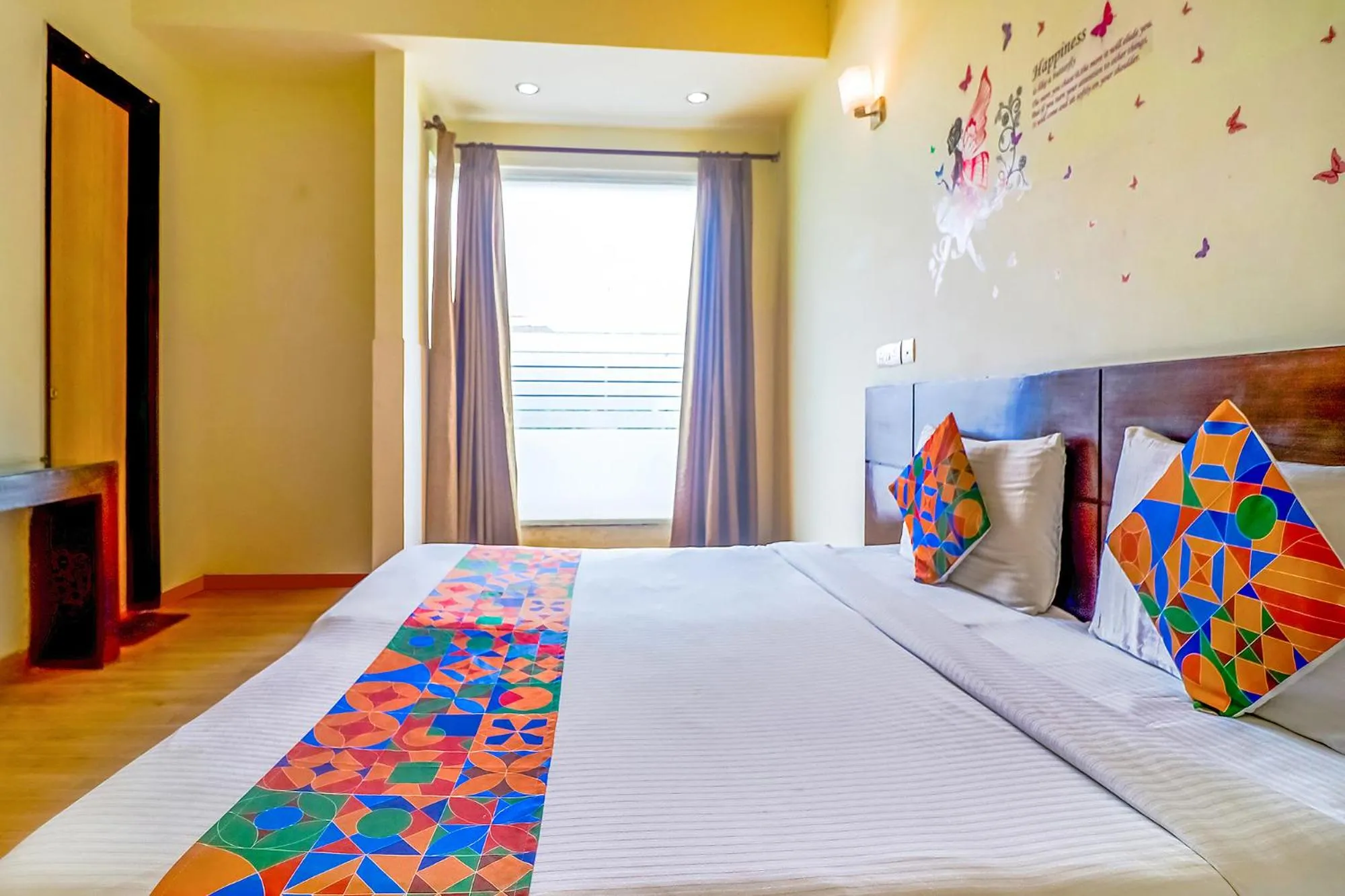 Bed in FabHotel Merriment City