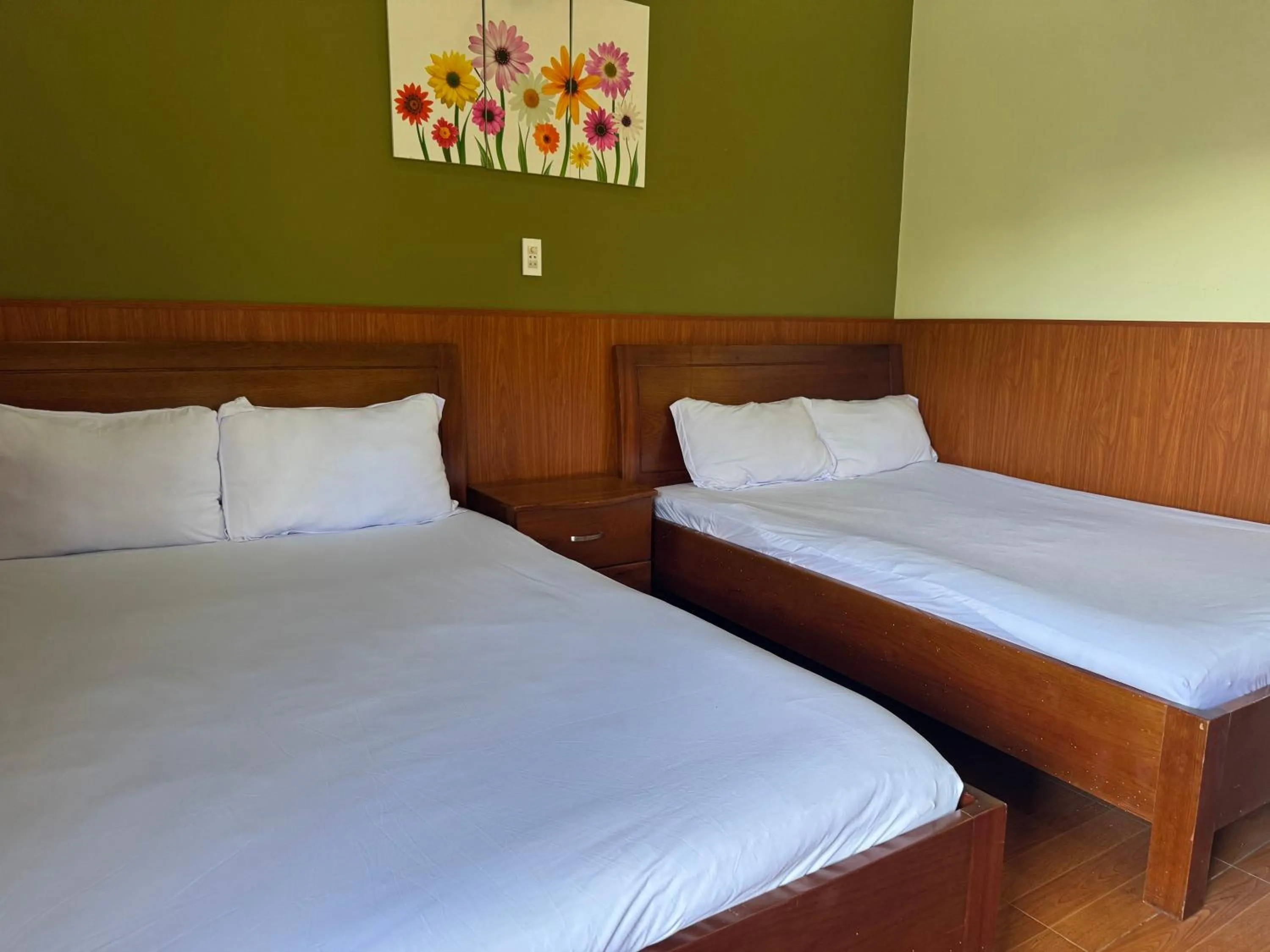Bed in ANH DUONg 1 HOTEL