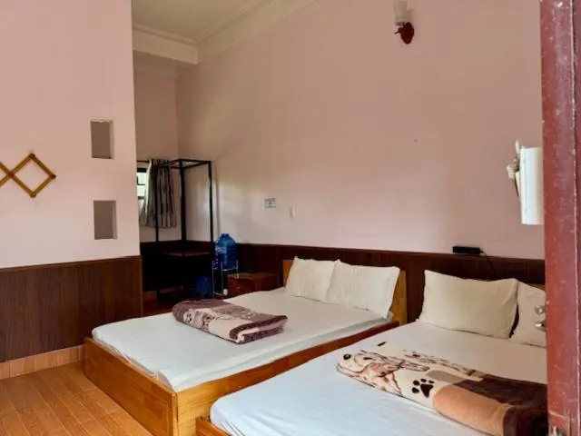 Bed in ANH DUONg 1 HOTEL