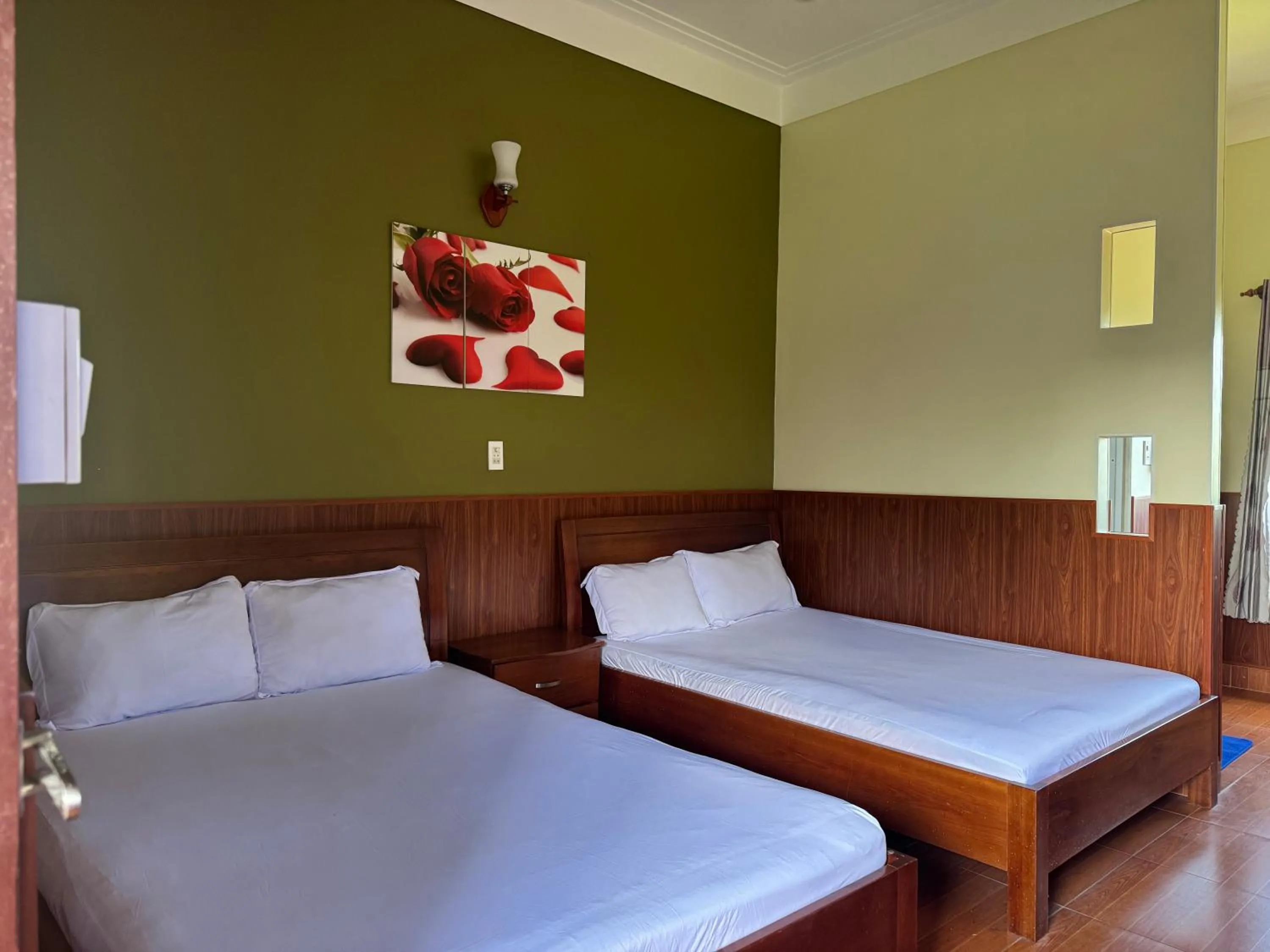 Bed in ANH DUONg 1 HOTEL