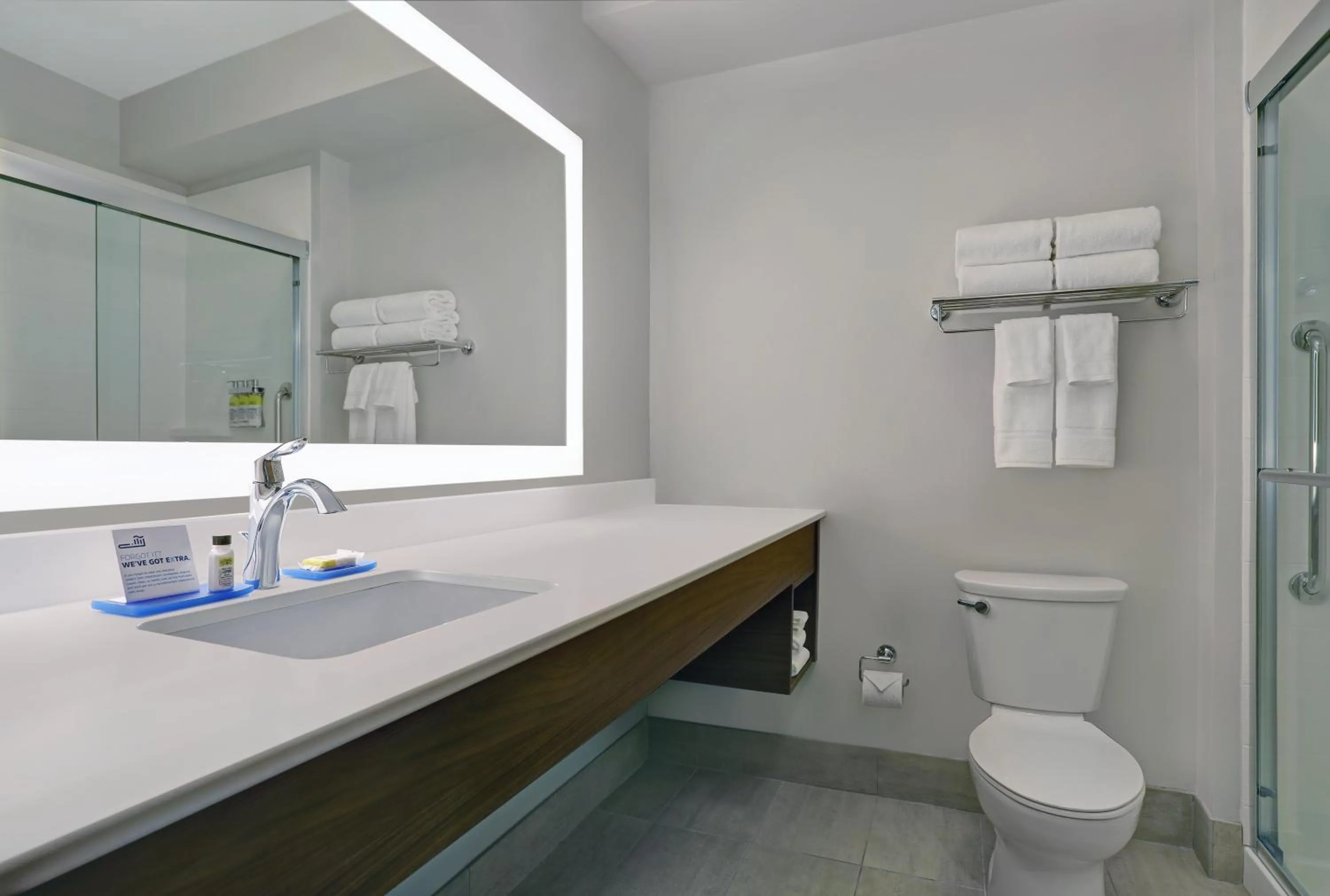 Bathroom in Holiday Inn Express & Suites - Lenexa - Overland Park Area by IHG