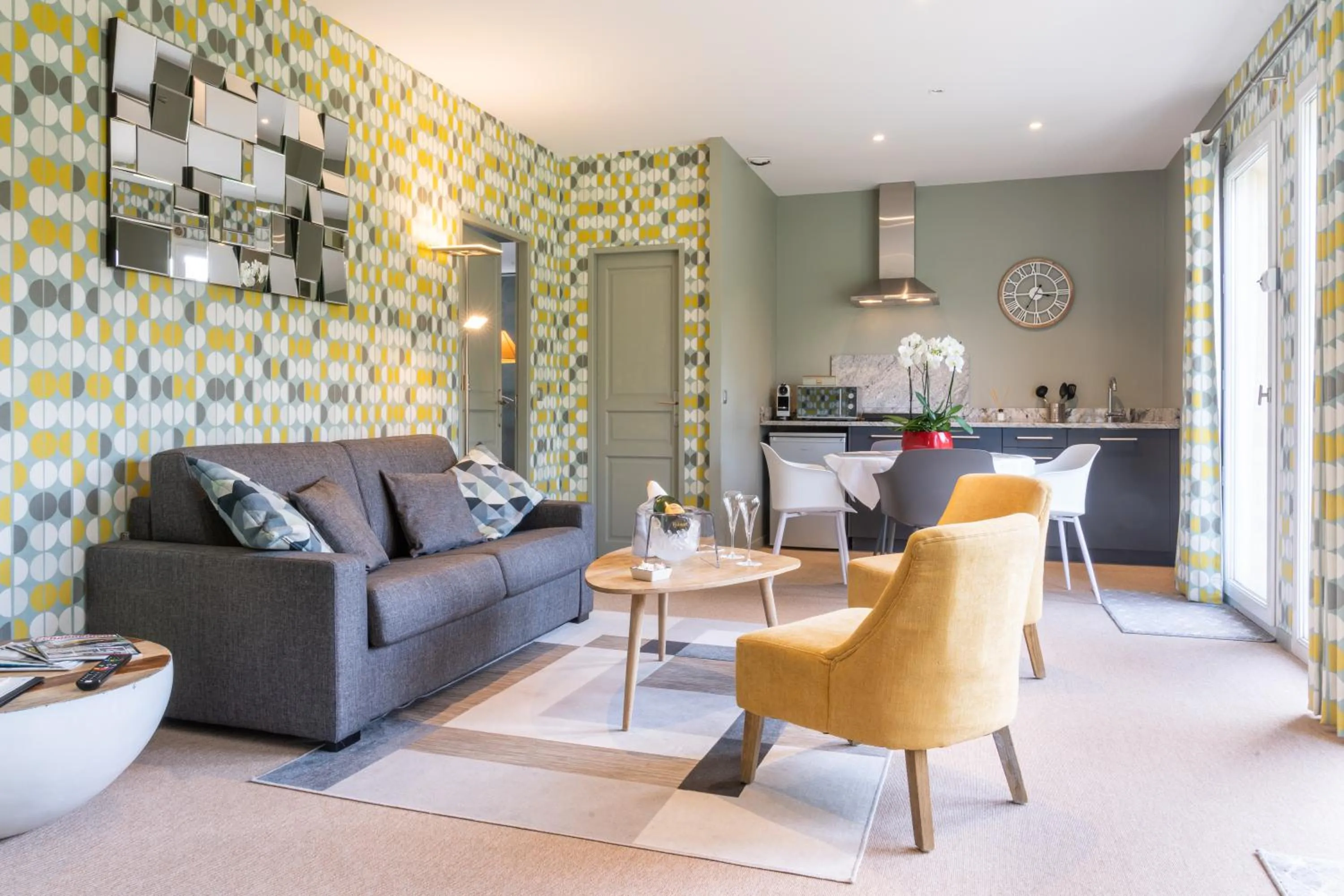 Kitchen or kitchenette in Domaine De Villers & Spa