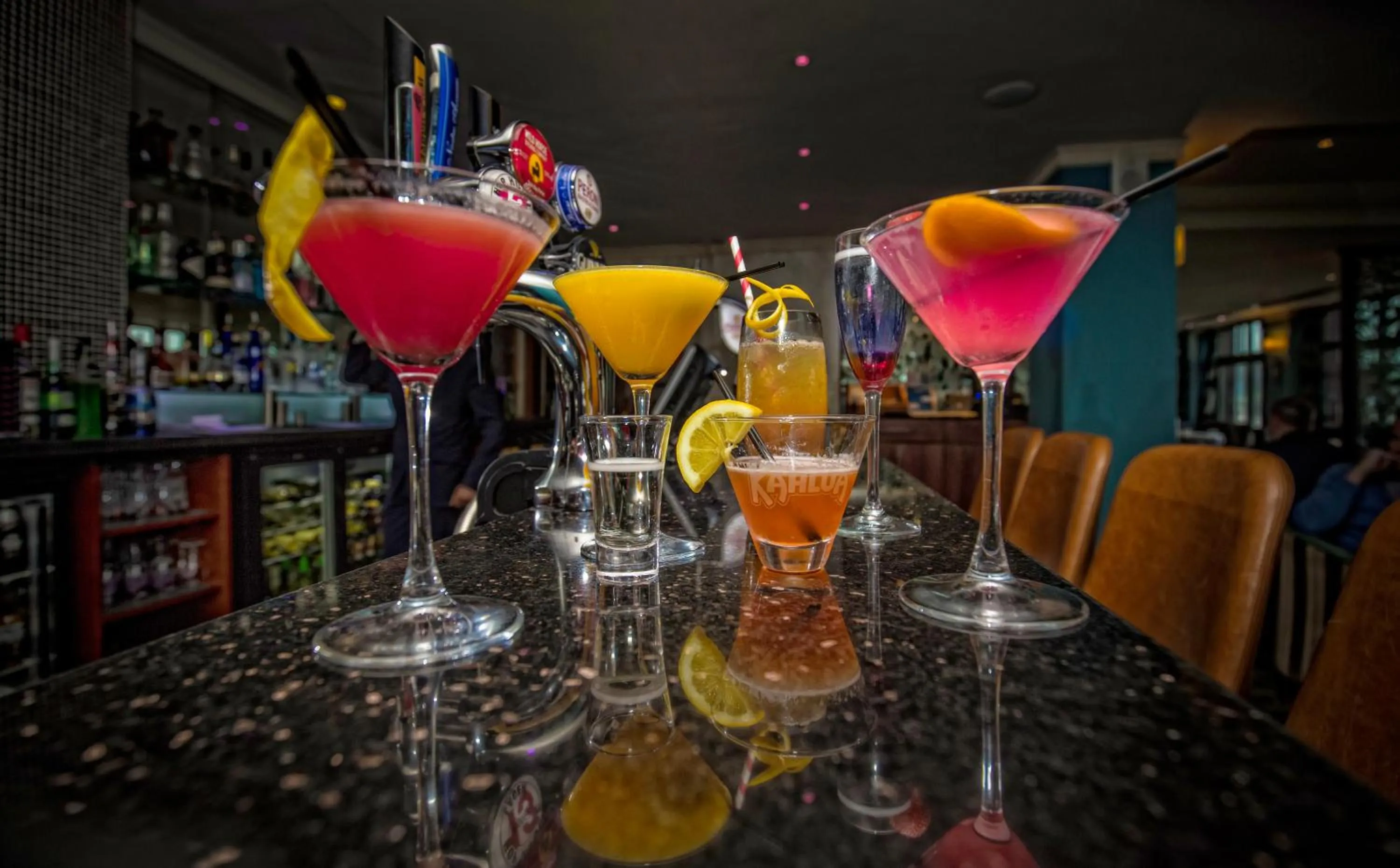 Alcoholic drinks in The Quay Hotel and Spa