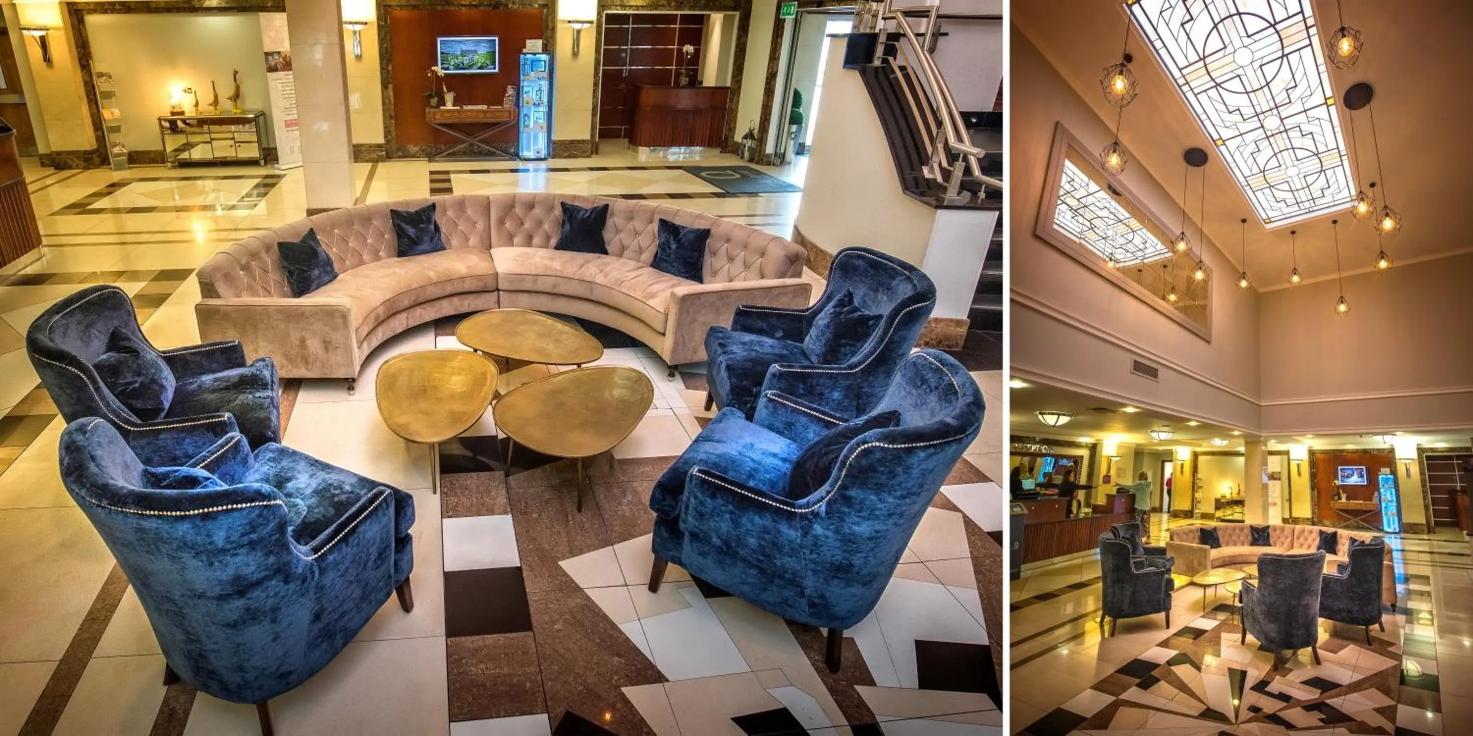 Lobby or reception in The Quay Hotel and Spa