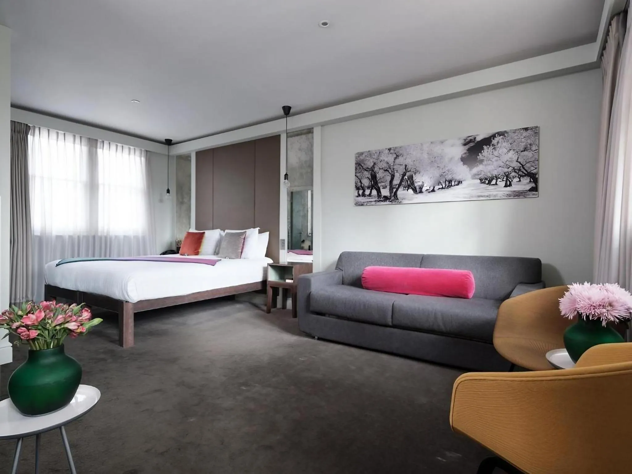 Bedroom, Bed in The Chapter Hotels - Lancaster Gate