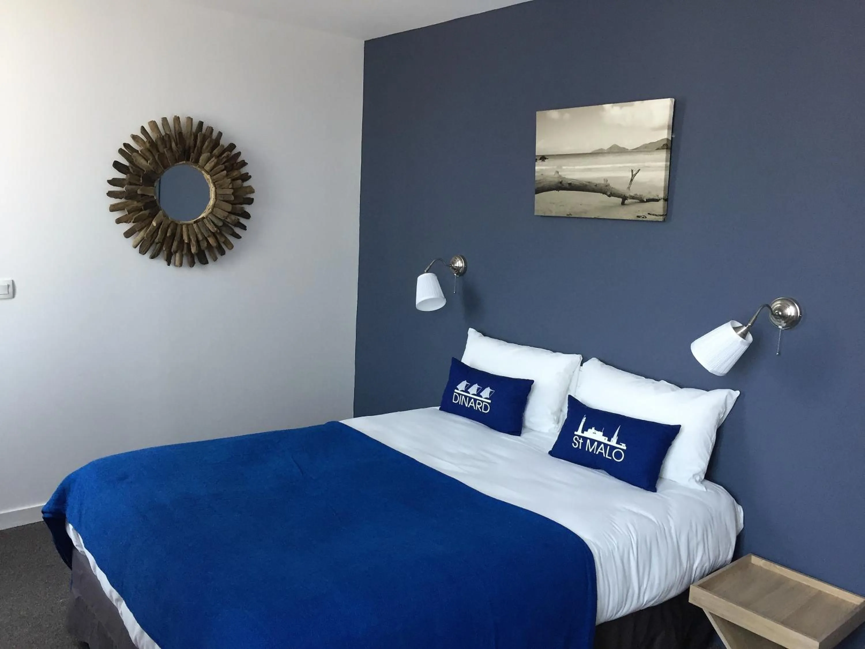 Decorative detail, Bed in Hotel Ar Terra Nova