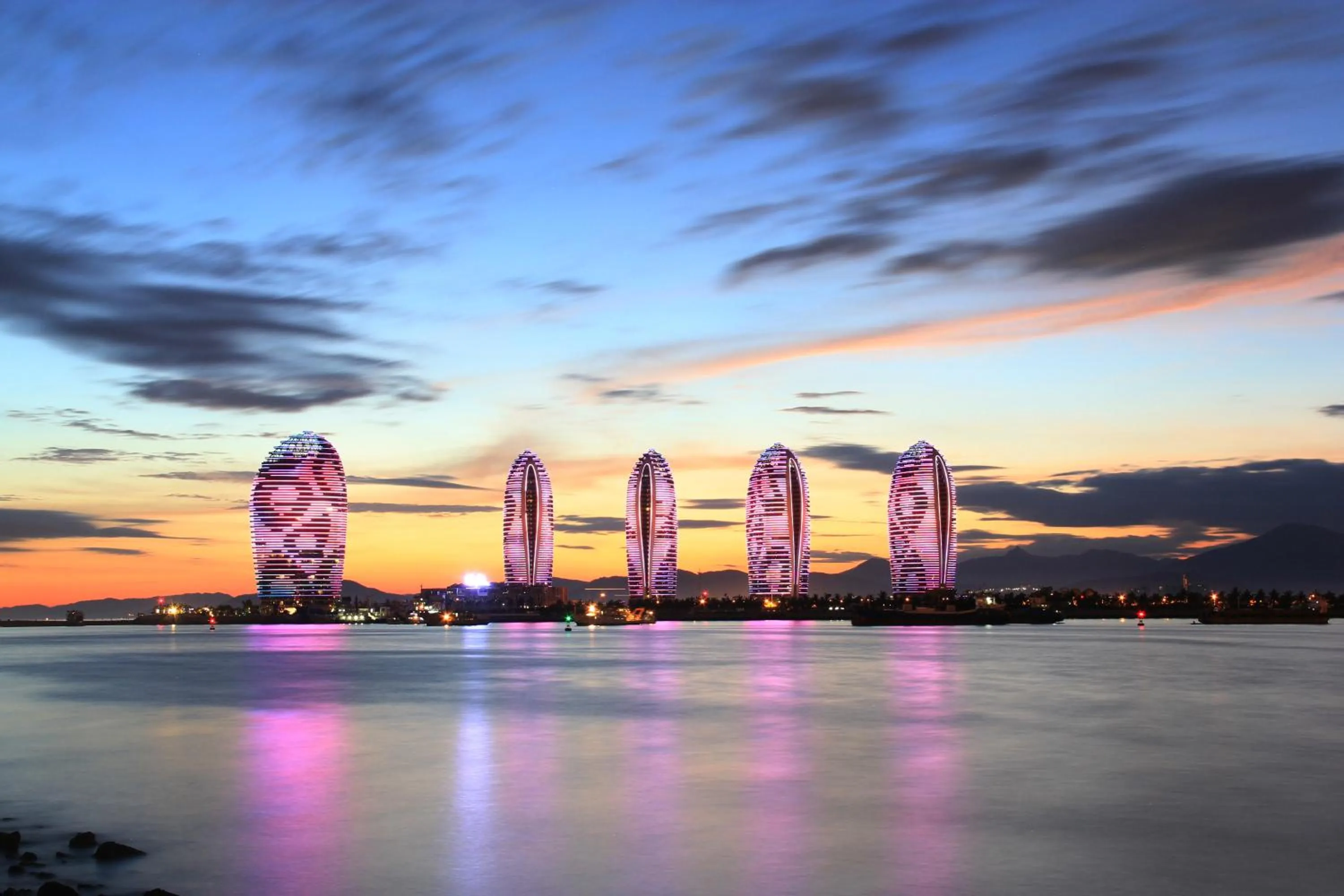 Natural landscape in Sanya Phoenix Island Yuejia flat