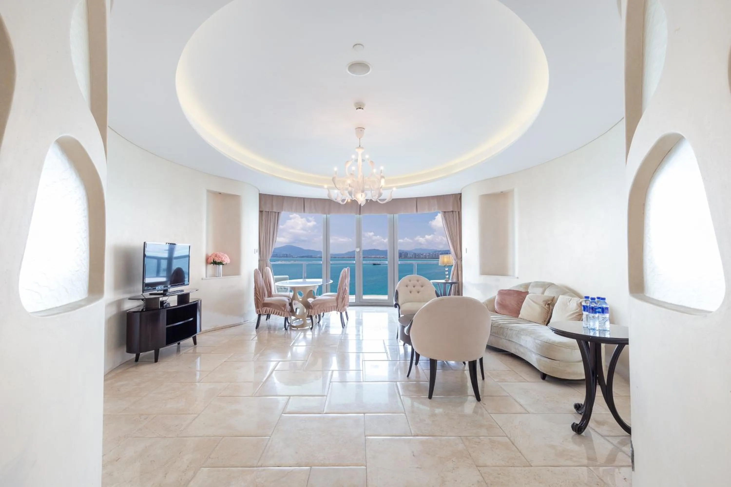 Living room in Sanya Phoenix Island Yuejia flat