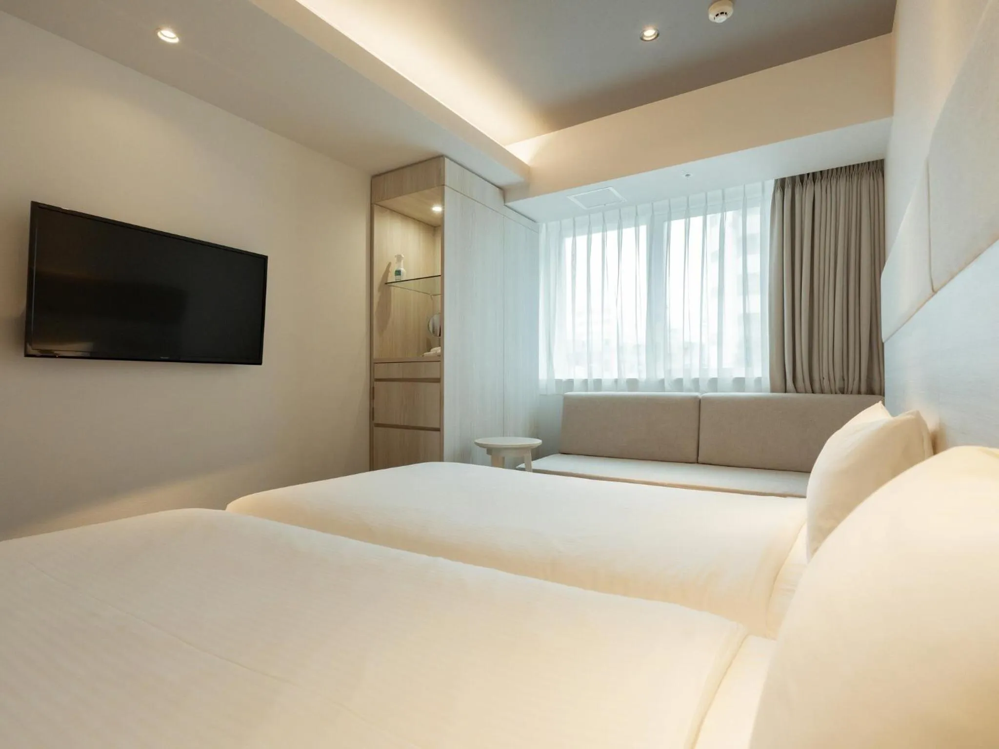 Bed in Hotel Aqua Citta Naha