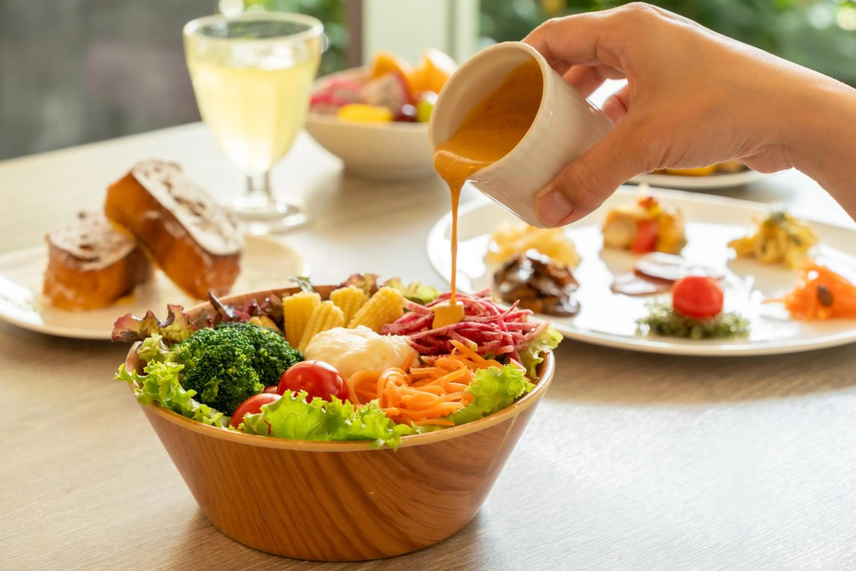 Breakfast in Hotel Aqua Citta Naha