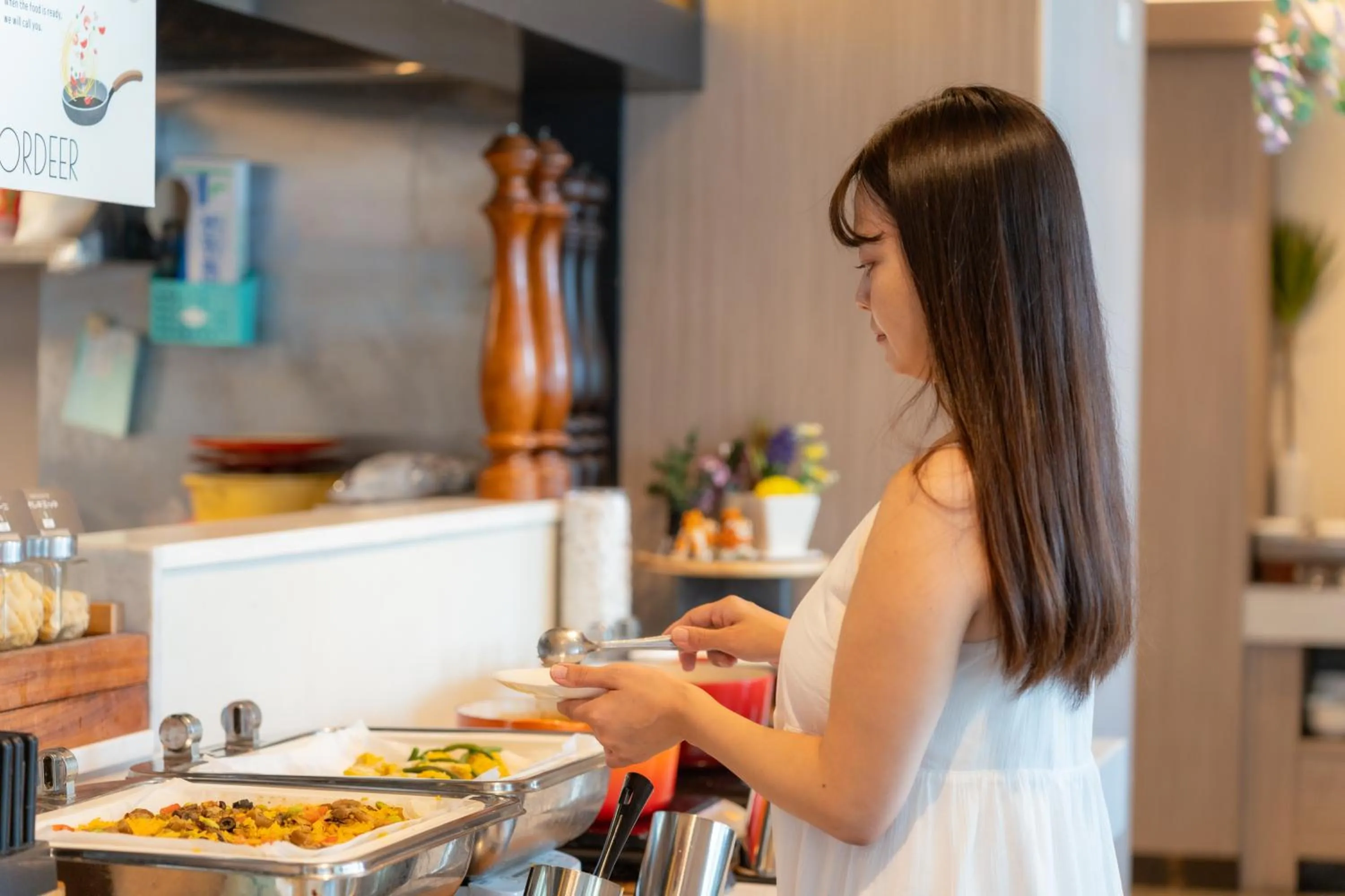 Breakfast in Hotel Aqua Citta Naha