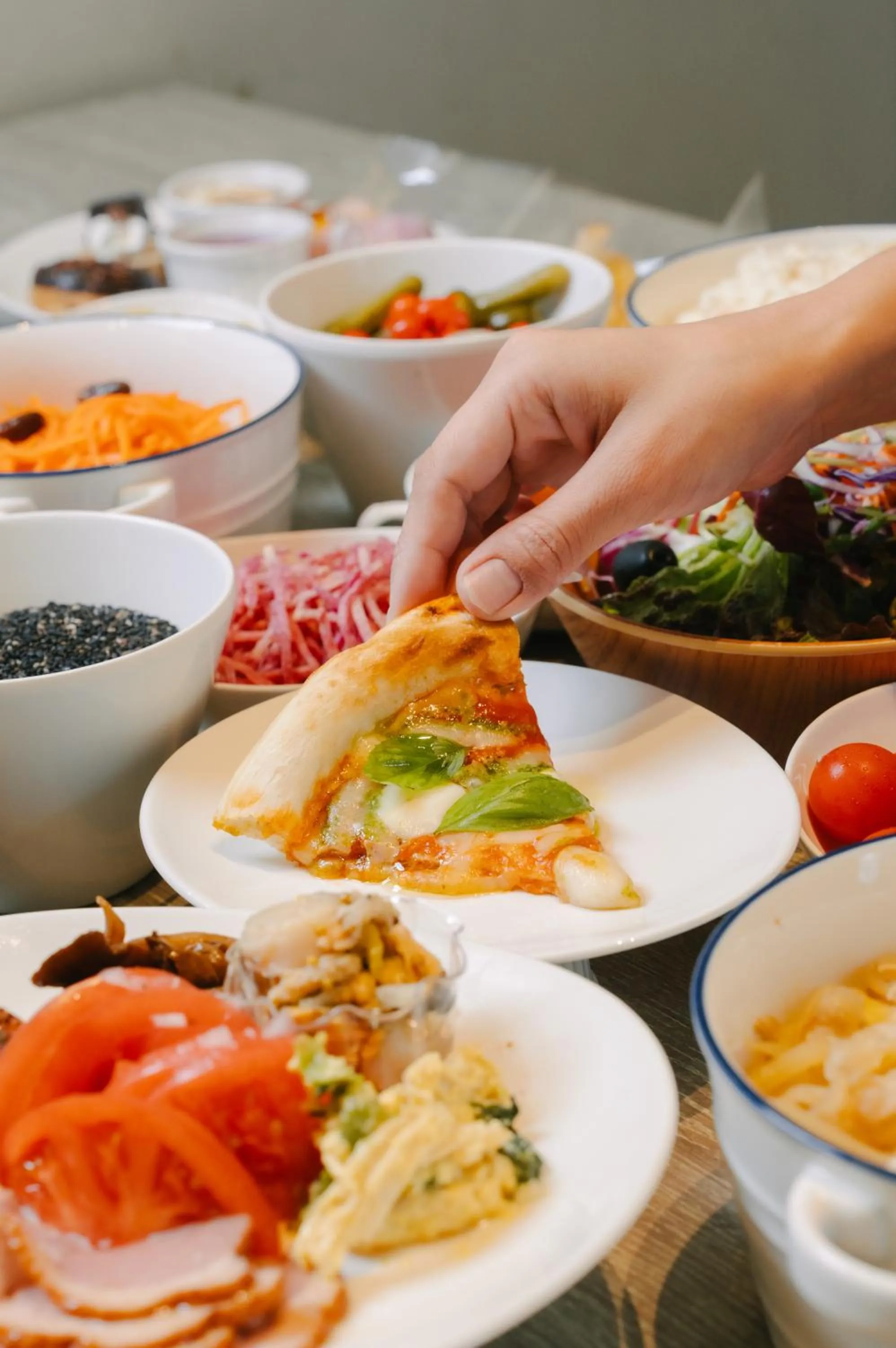 Breakfast in Hotel Aqua Citta Naha