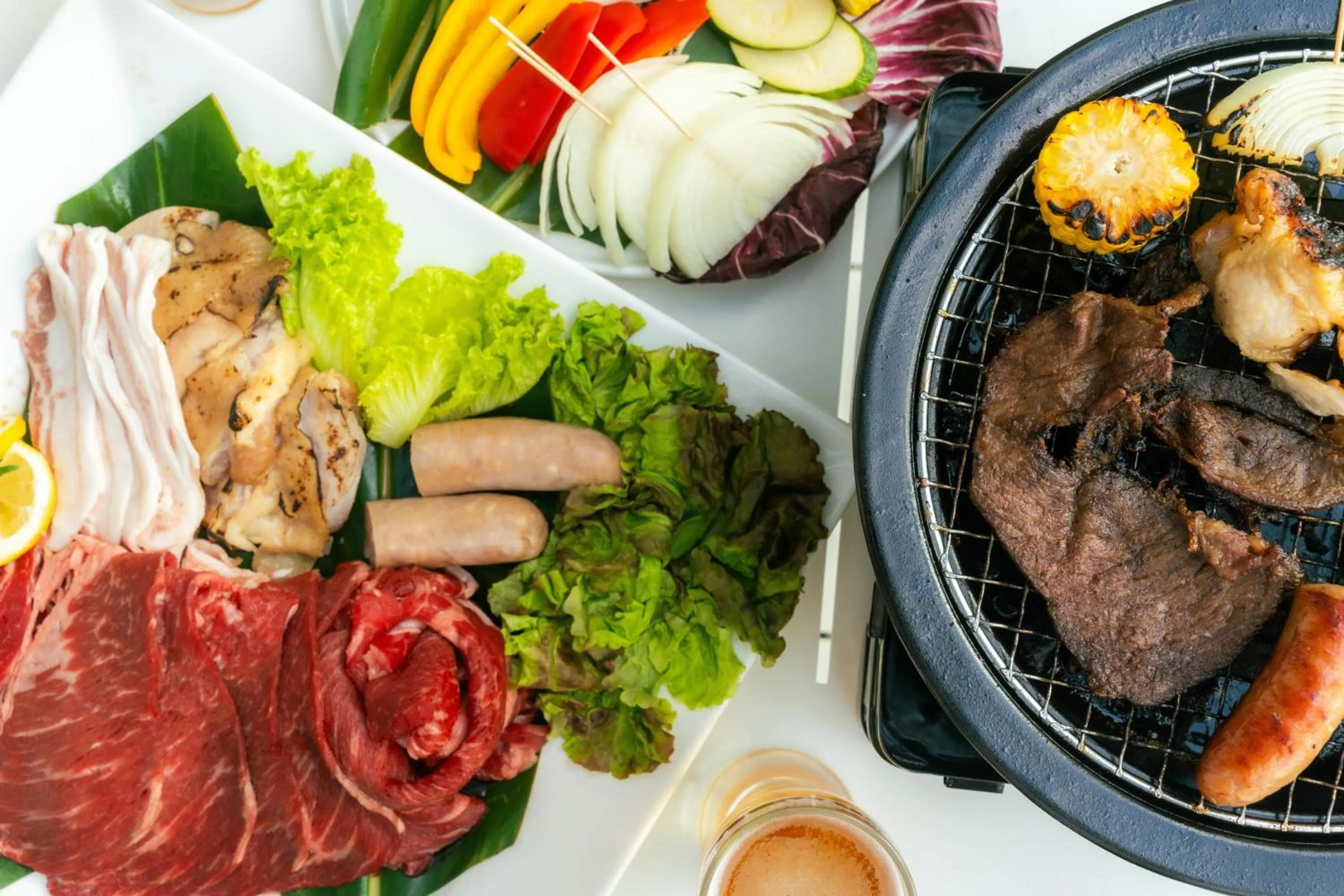 BBQ facilities in Hotel Aqua Citta Naha