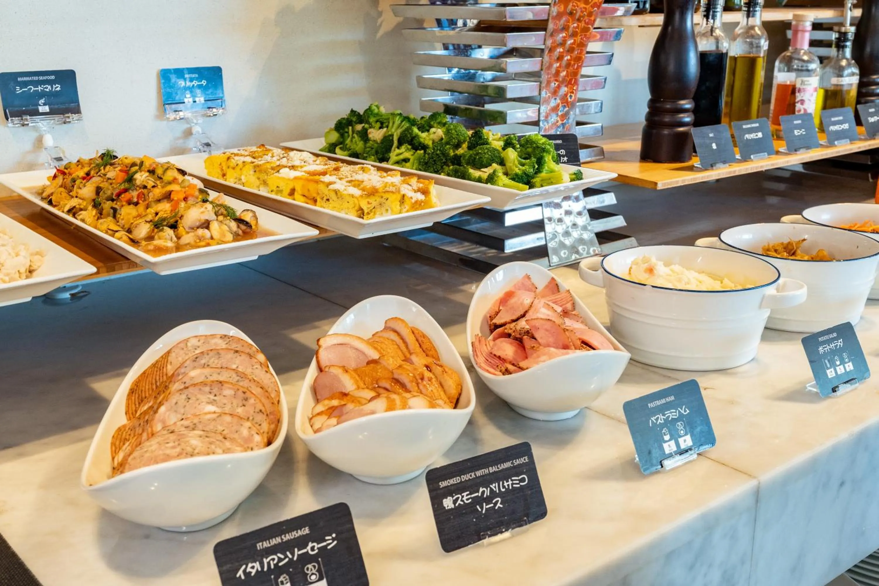 Breakfast in Hotel Aqua Citta Naha