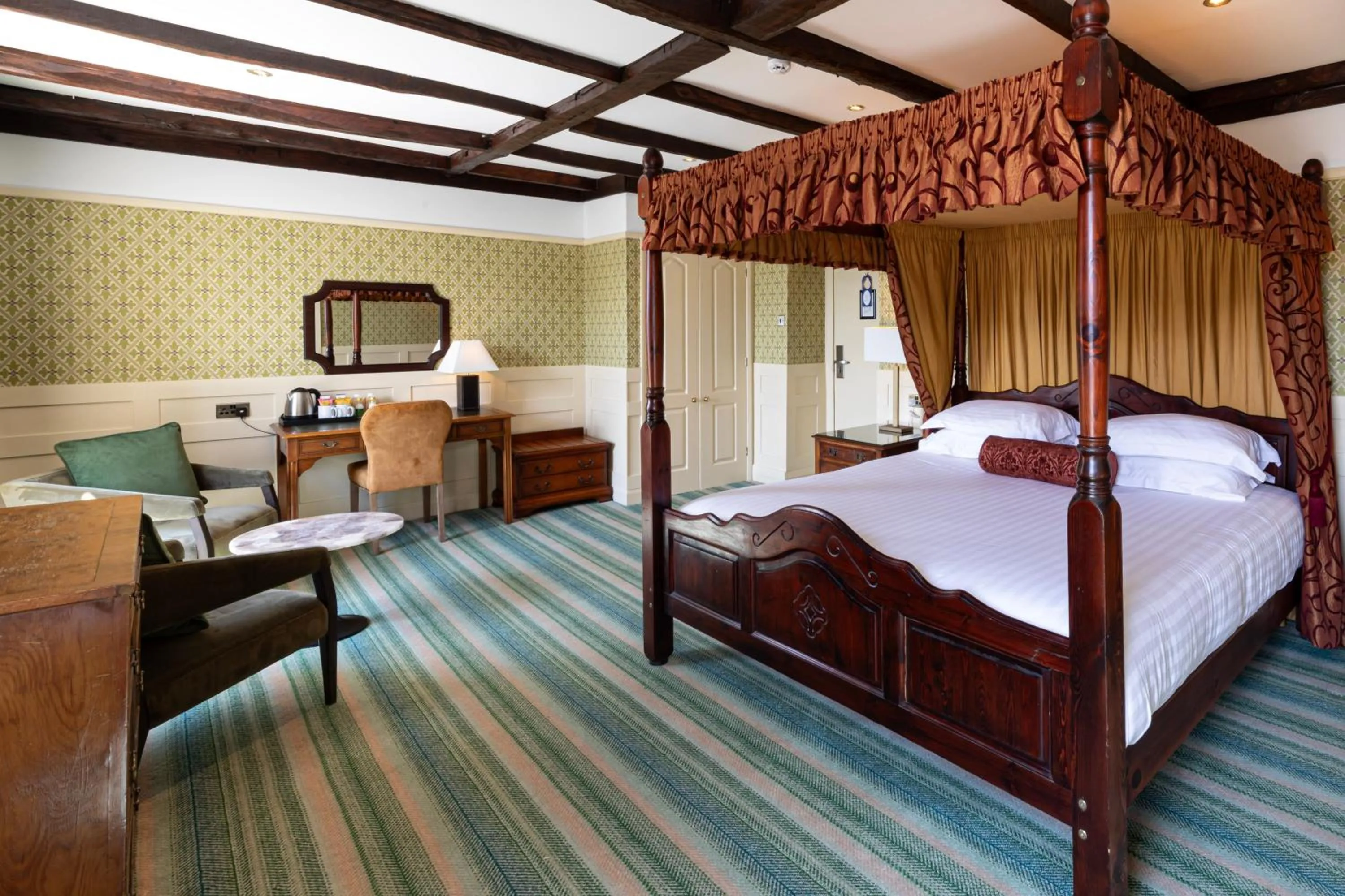 Bed in Lake District Castle Inn