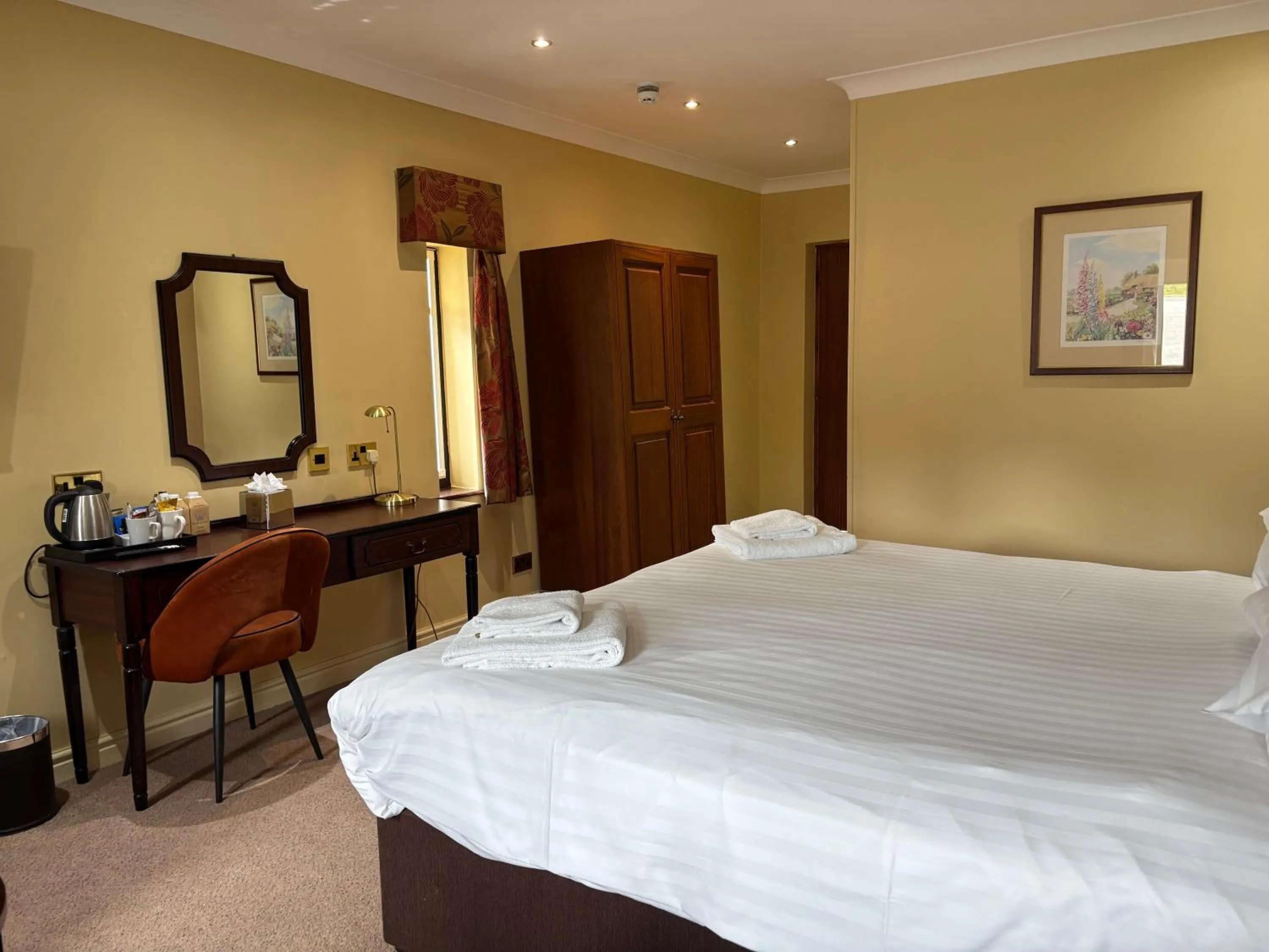 Bed in Lake District Castle Inn