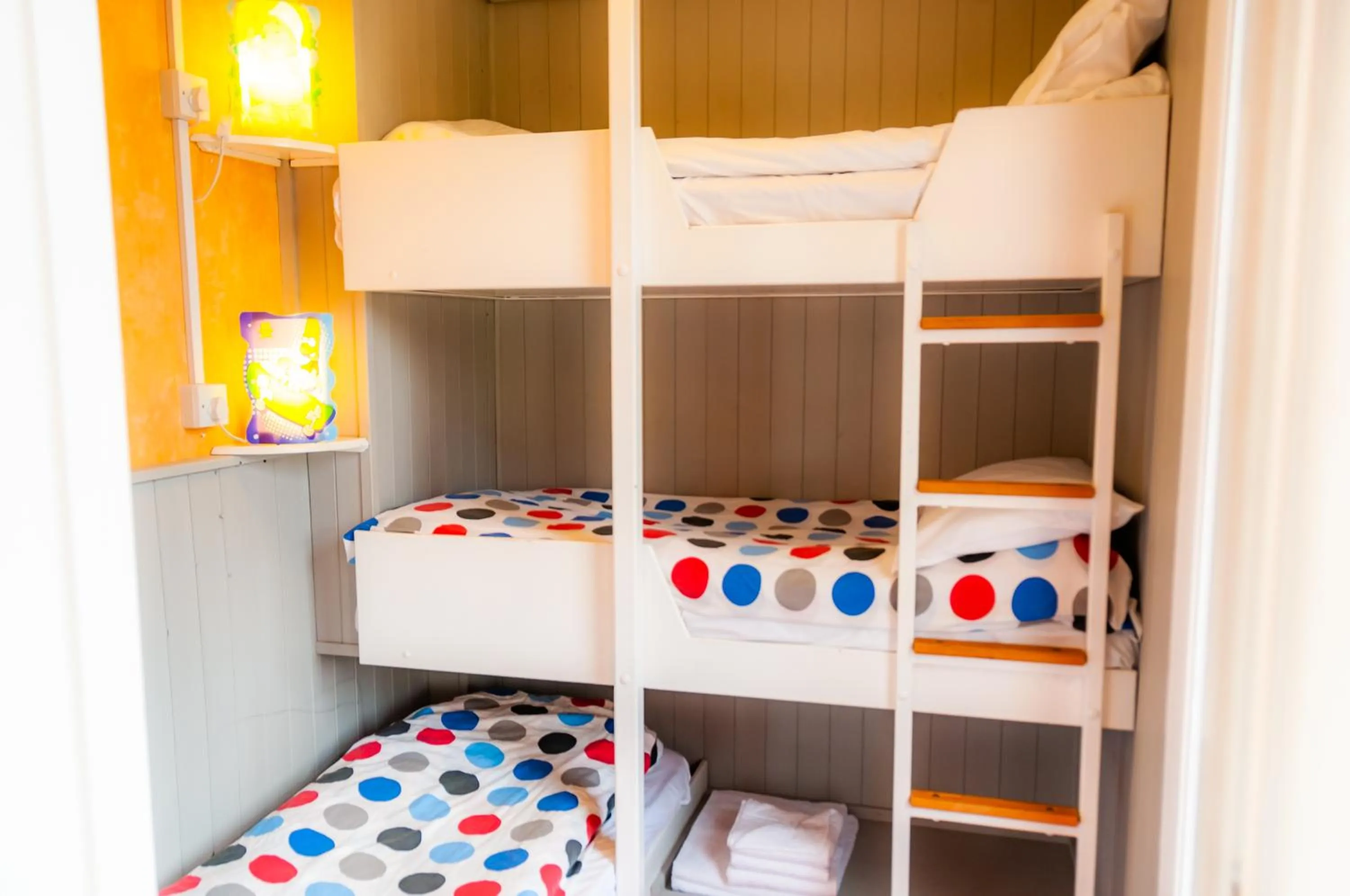 Bed in Porth Avallen Hotel