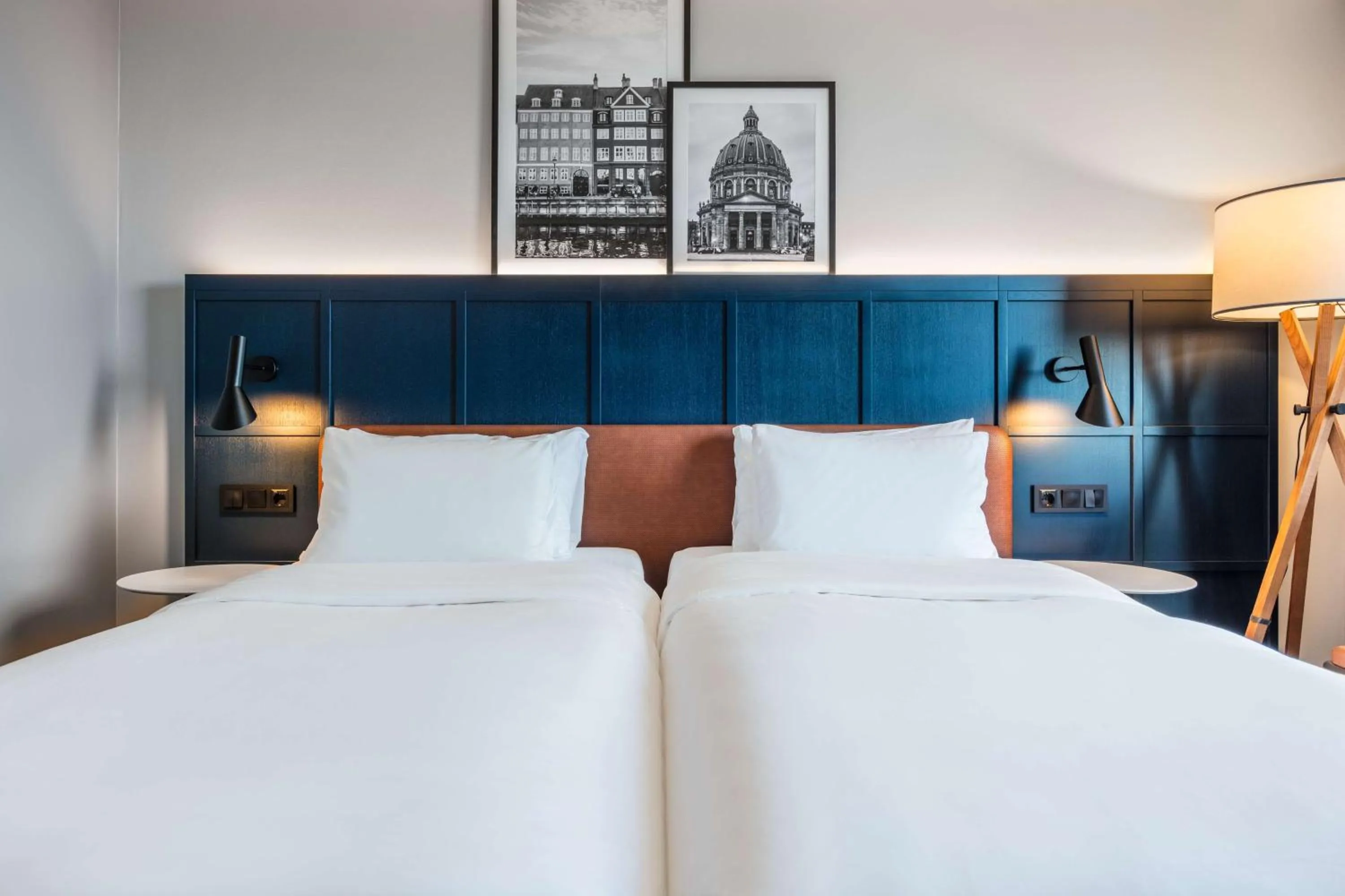 Bedroom, Bed in Radisson Blu Scandinavia Hotel, Copenhagen