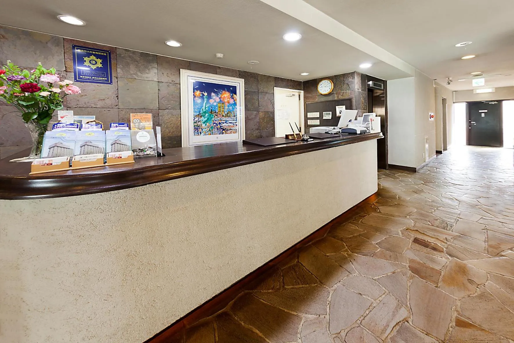 Lobby or reception in Kumegawa Wing Hotel