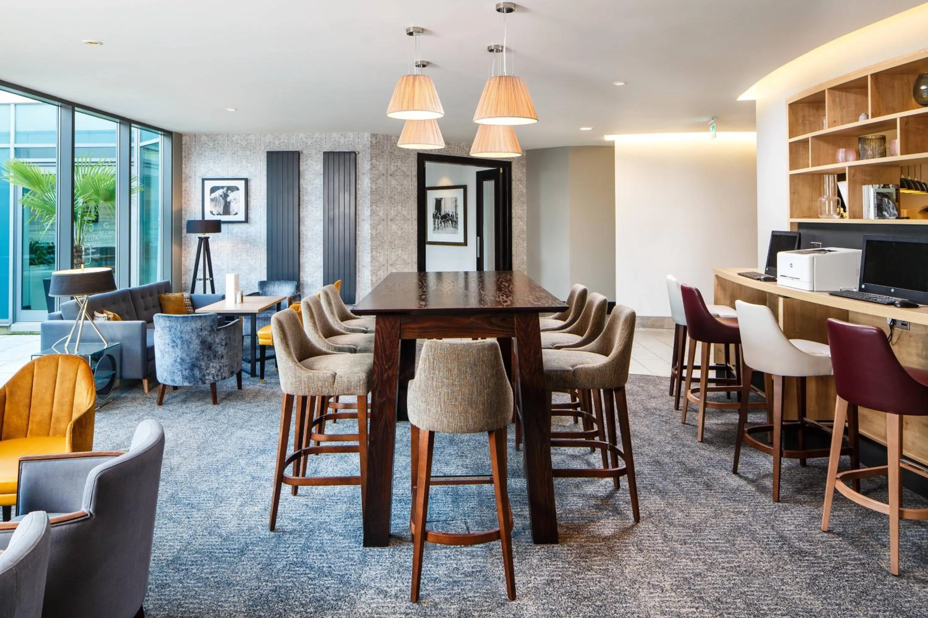 Lounge or bar in Nottingham Belfry Hotel & Spa