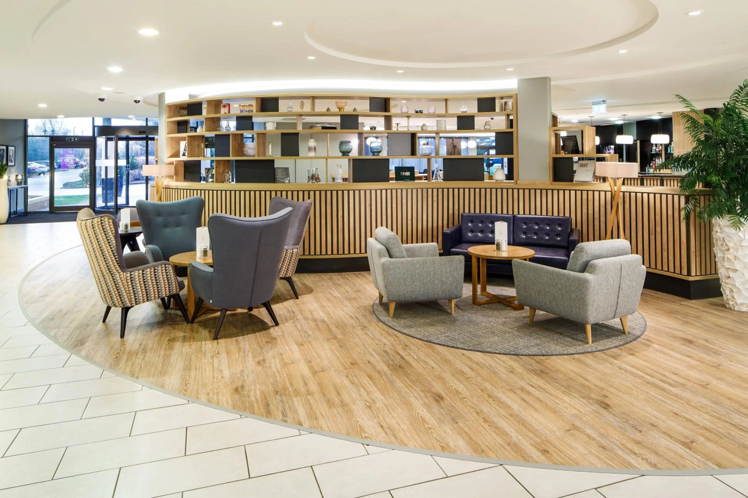 Lobby or reception in Nottingham Belfry Hotel & Spa