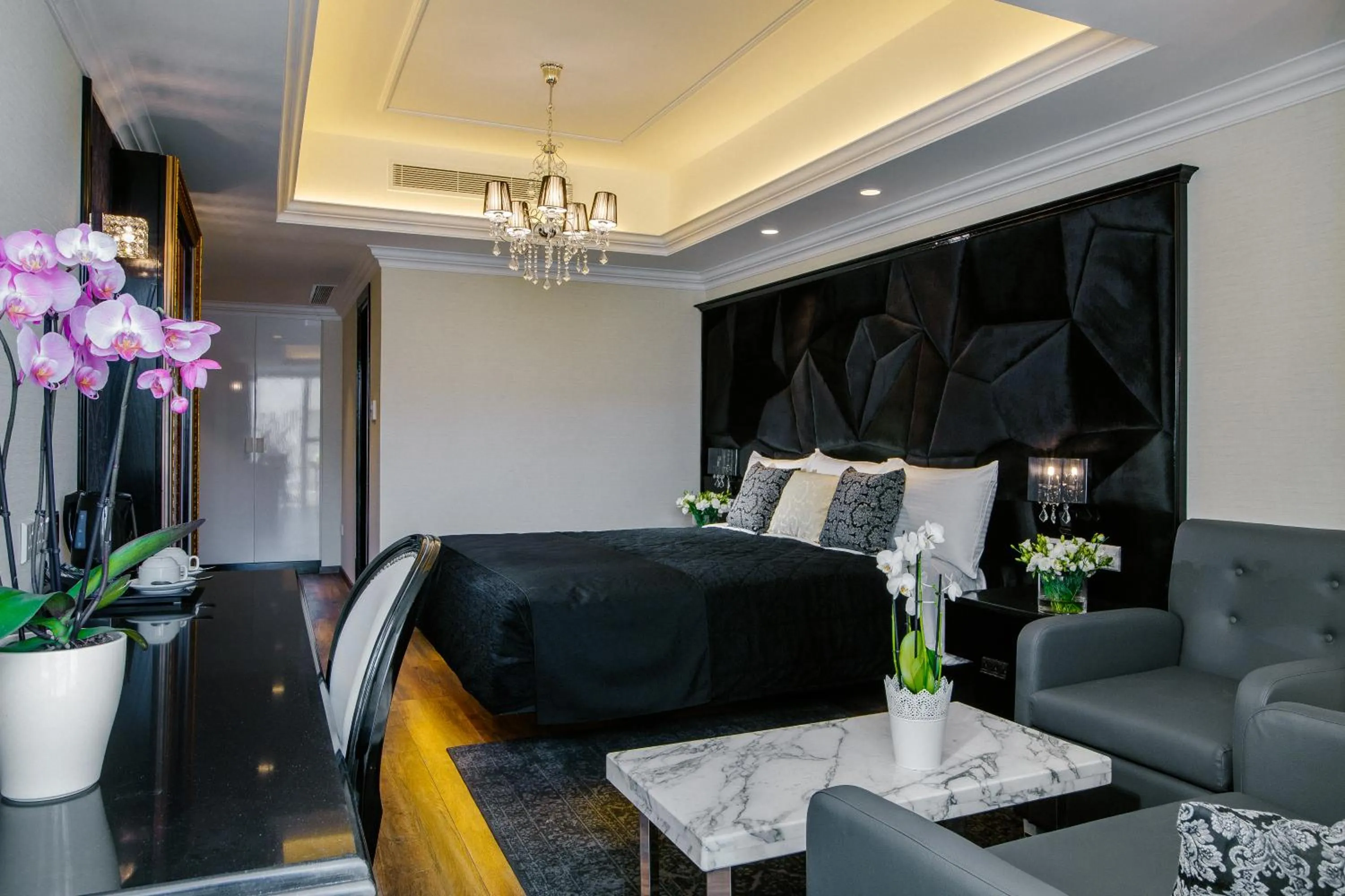 Living room in Qbic City Hotel