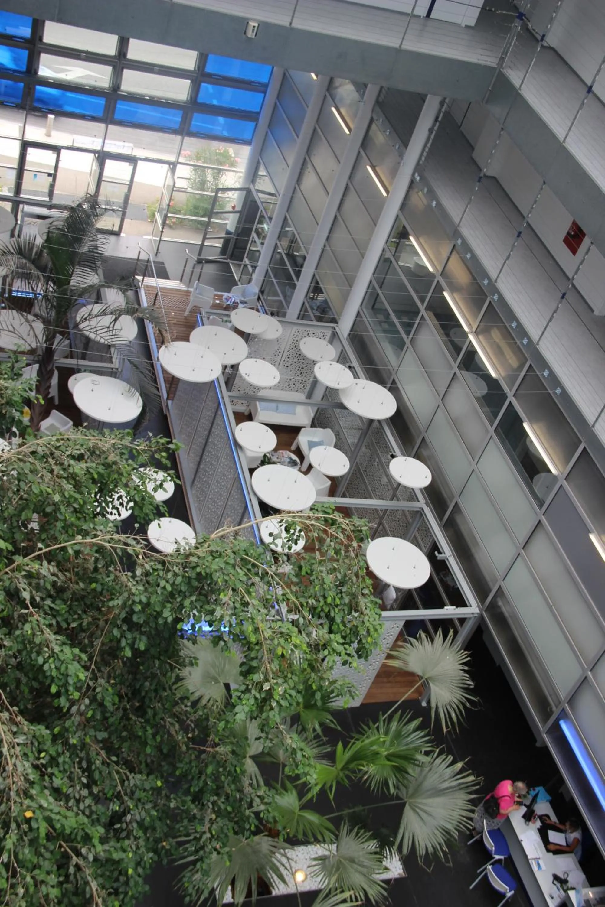 Lobby or reception in Les Thermes