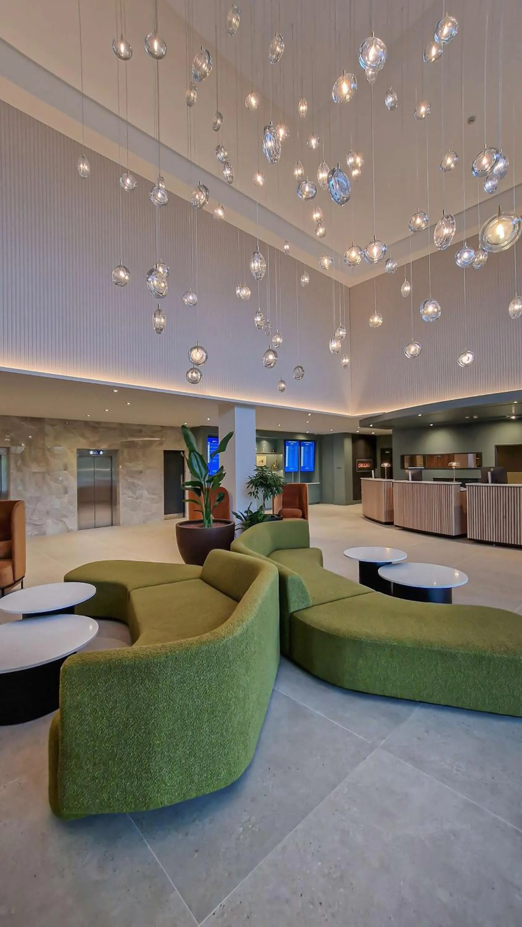 Lobby or reception in Radisson Blu Hotel Dublin Airport