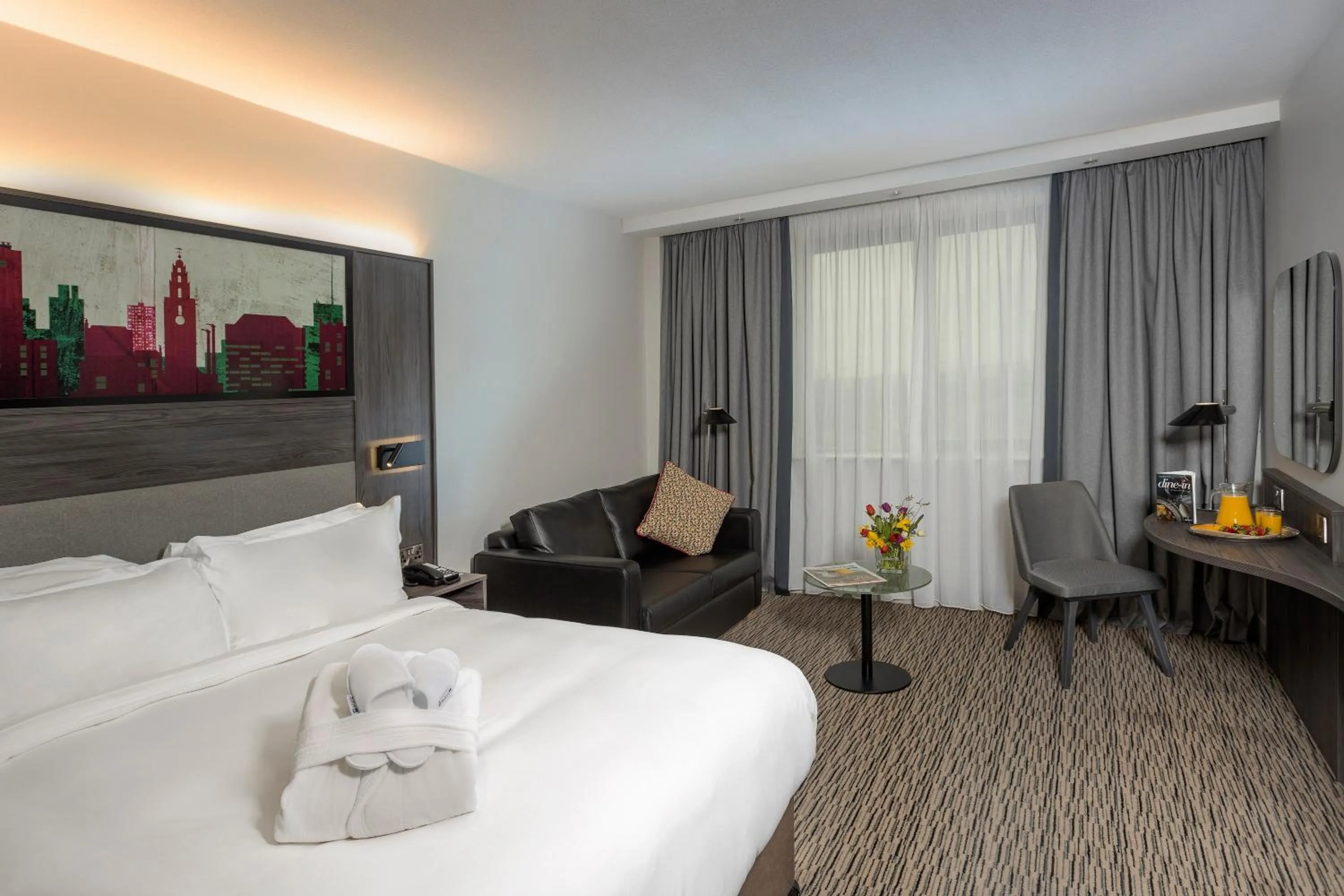 Bedroom, Bed in Radisson Blu Hotel Dublin Airport