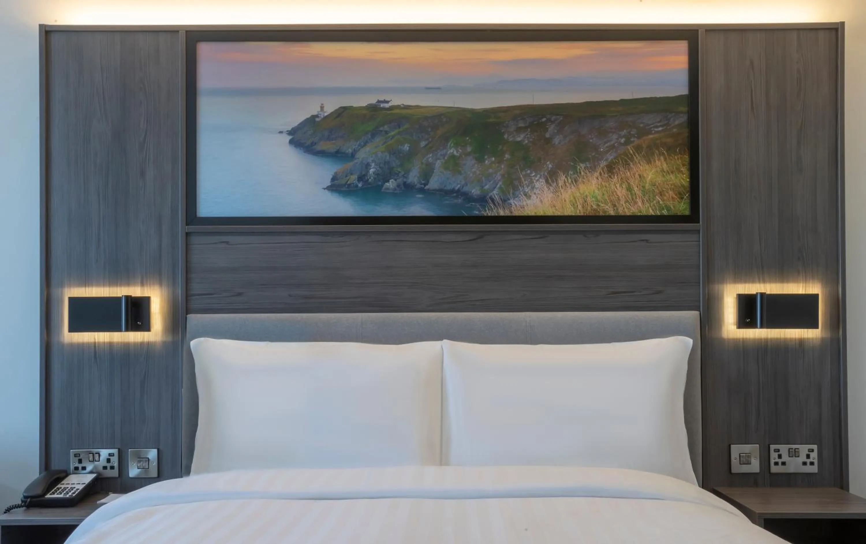 Bed in Radisson Blu Hotel Dublin Airport