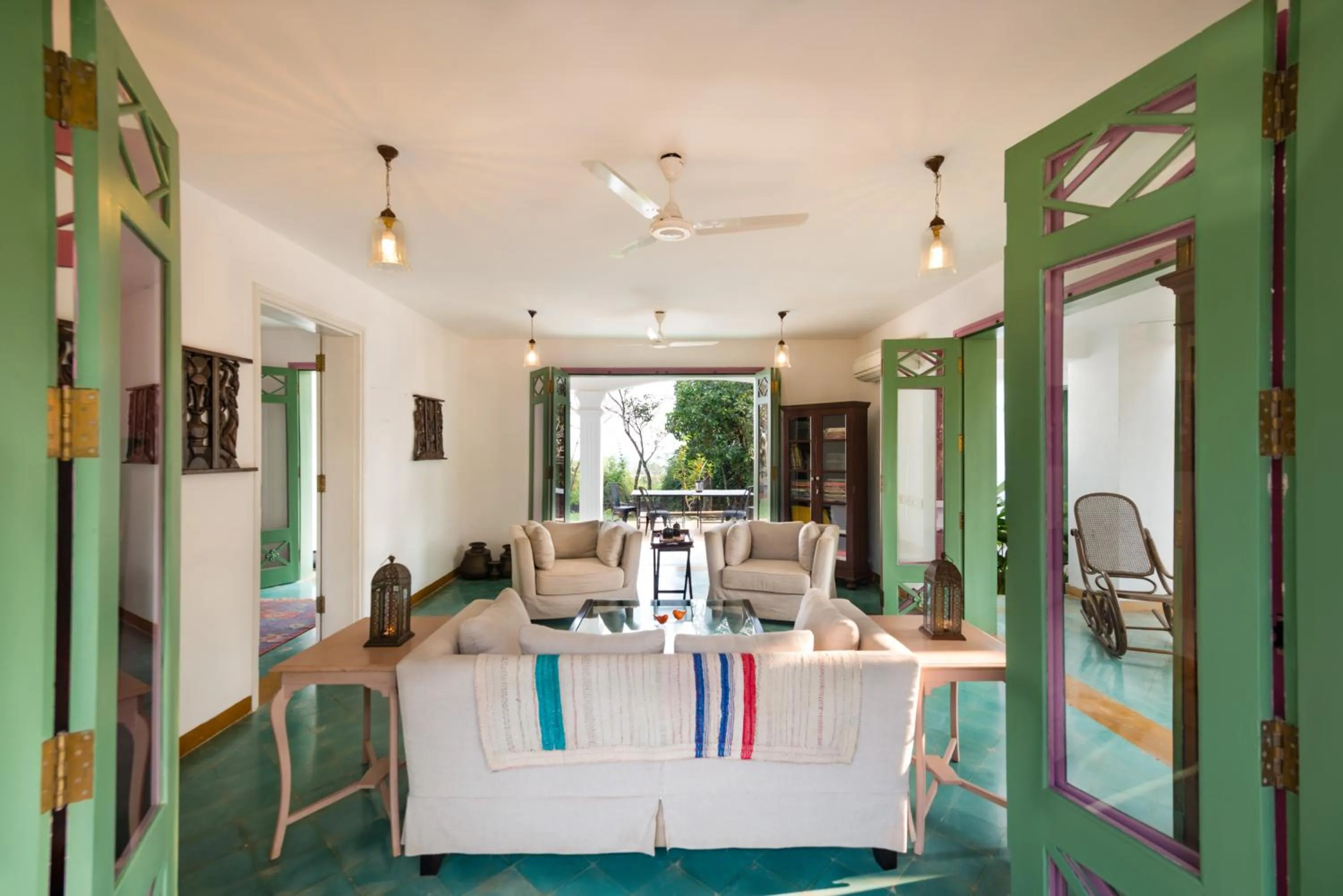 Bird's eye view in The Postcard Velha, Goa