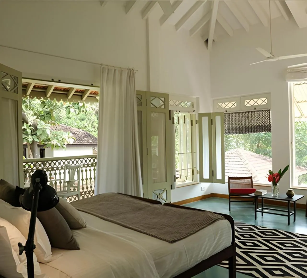 Patio in The Postcard Velha, Goa