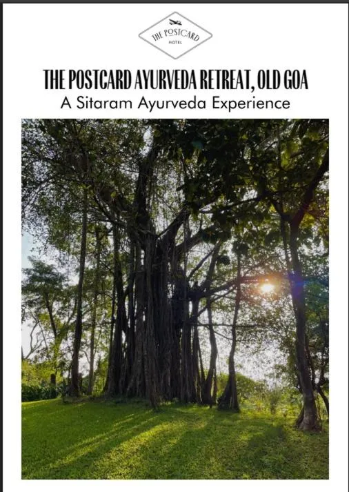 Logo/Certificate/Sign in The Postcard Ayurveda Retreat, Old Goa, A Sitaram Ayurveda Experience