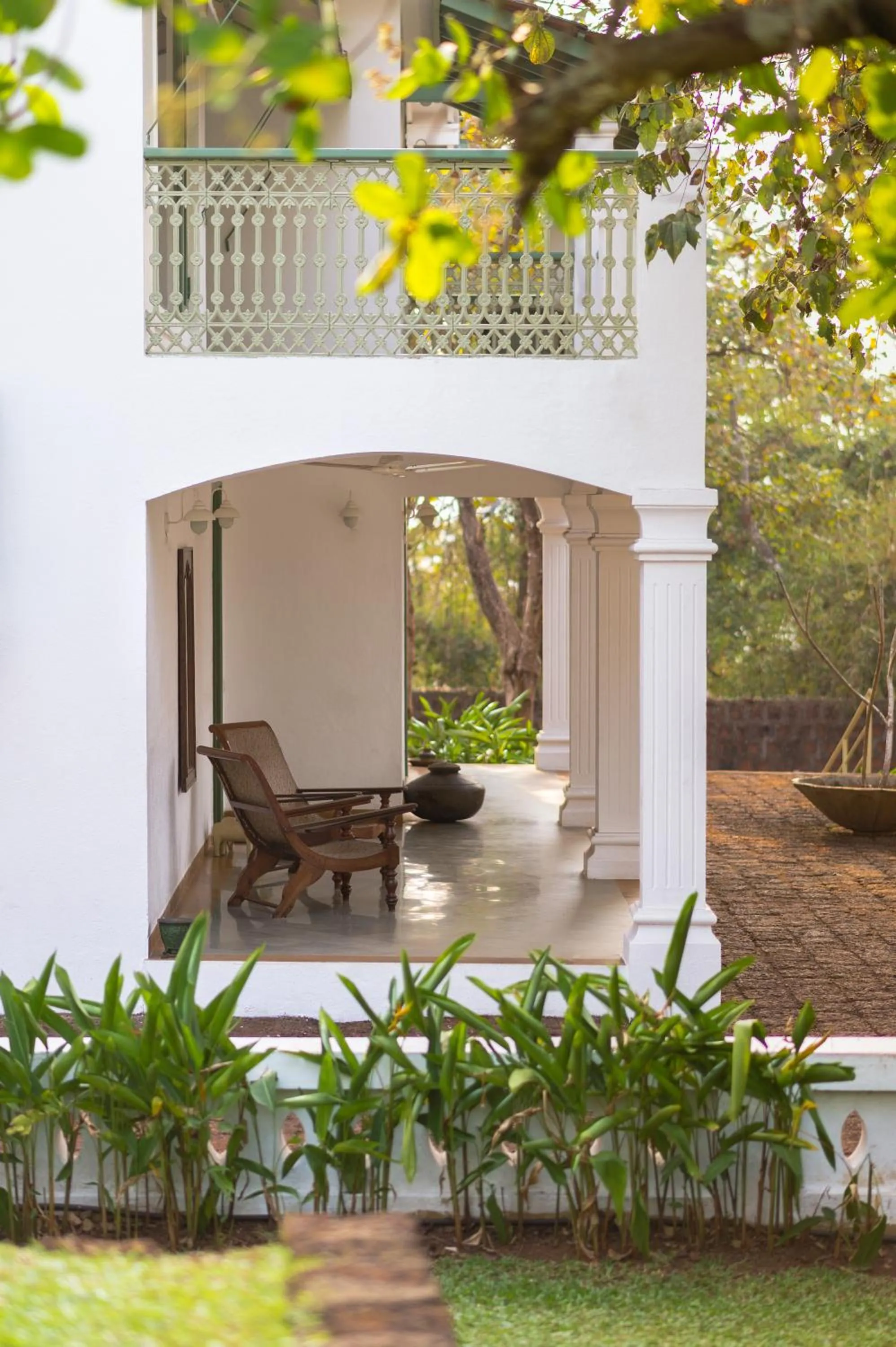 Facade/entrance in The Postcard Velha, Goa