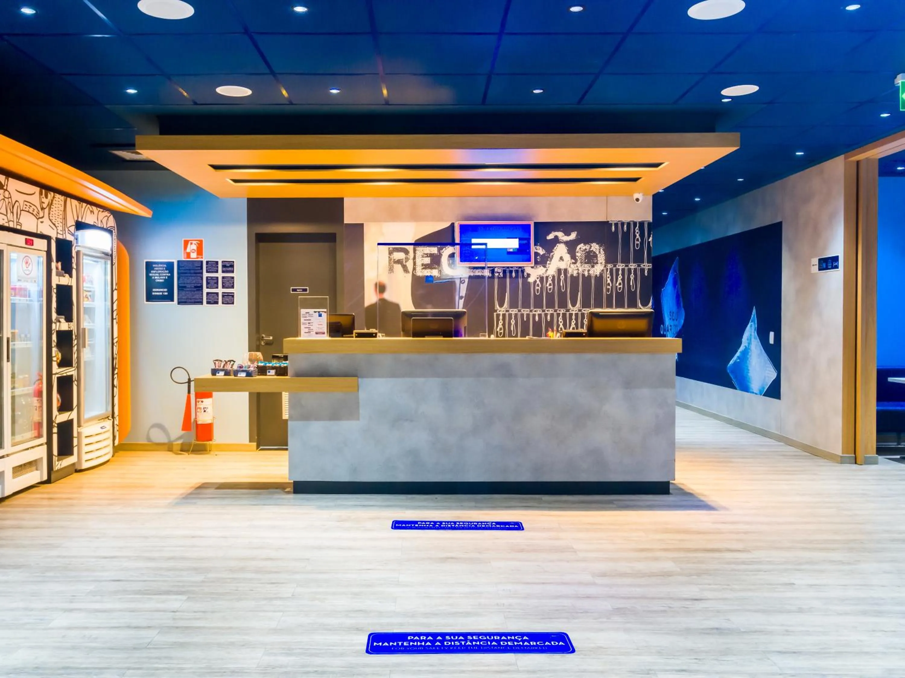 Lobby or reception in Ibis Budget Araraquara