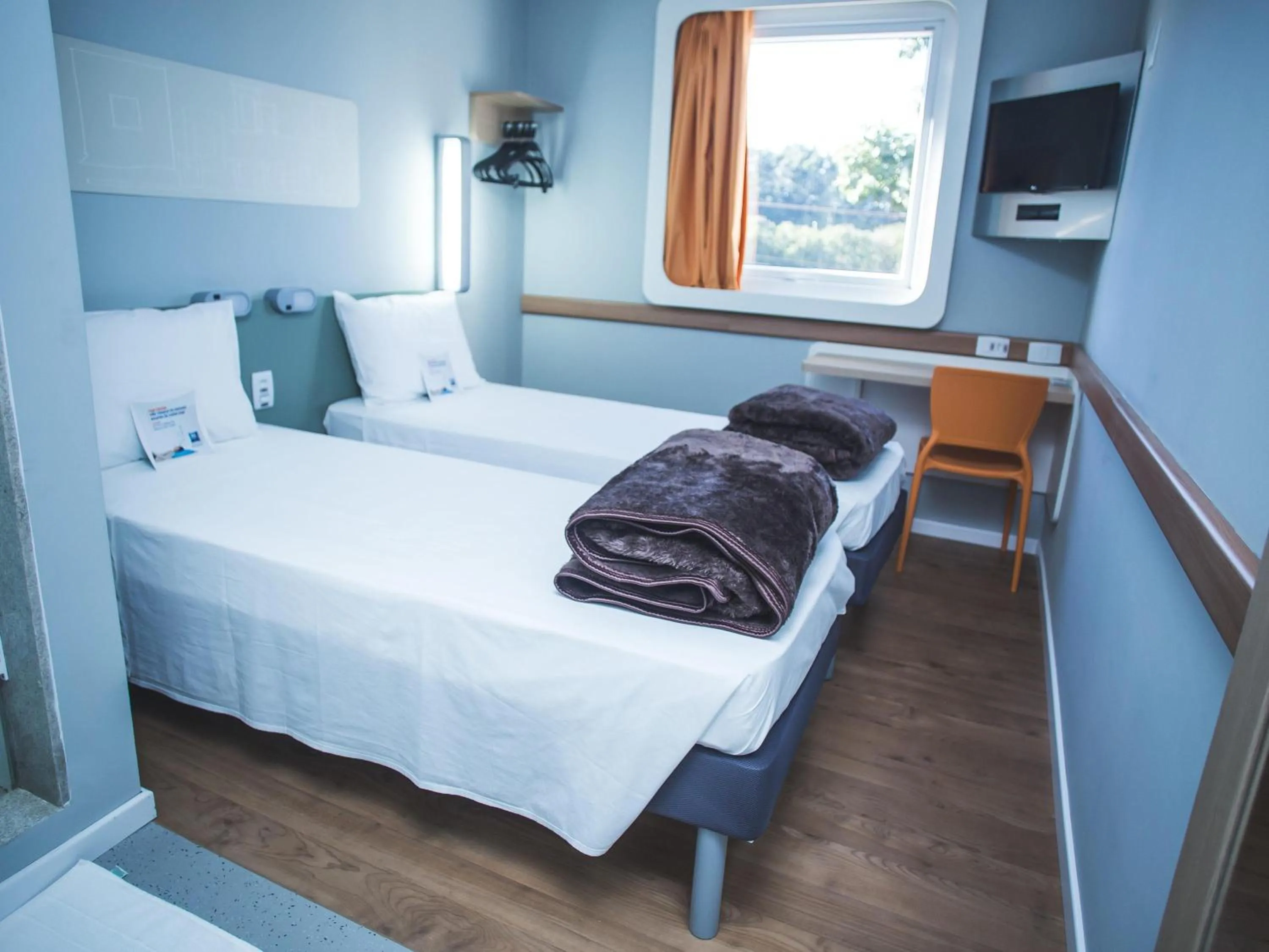 Bedroom, Bed in Ibis Budget Araraquara