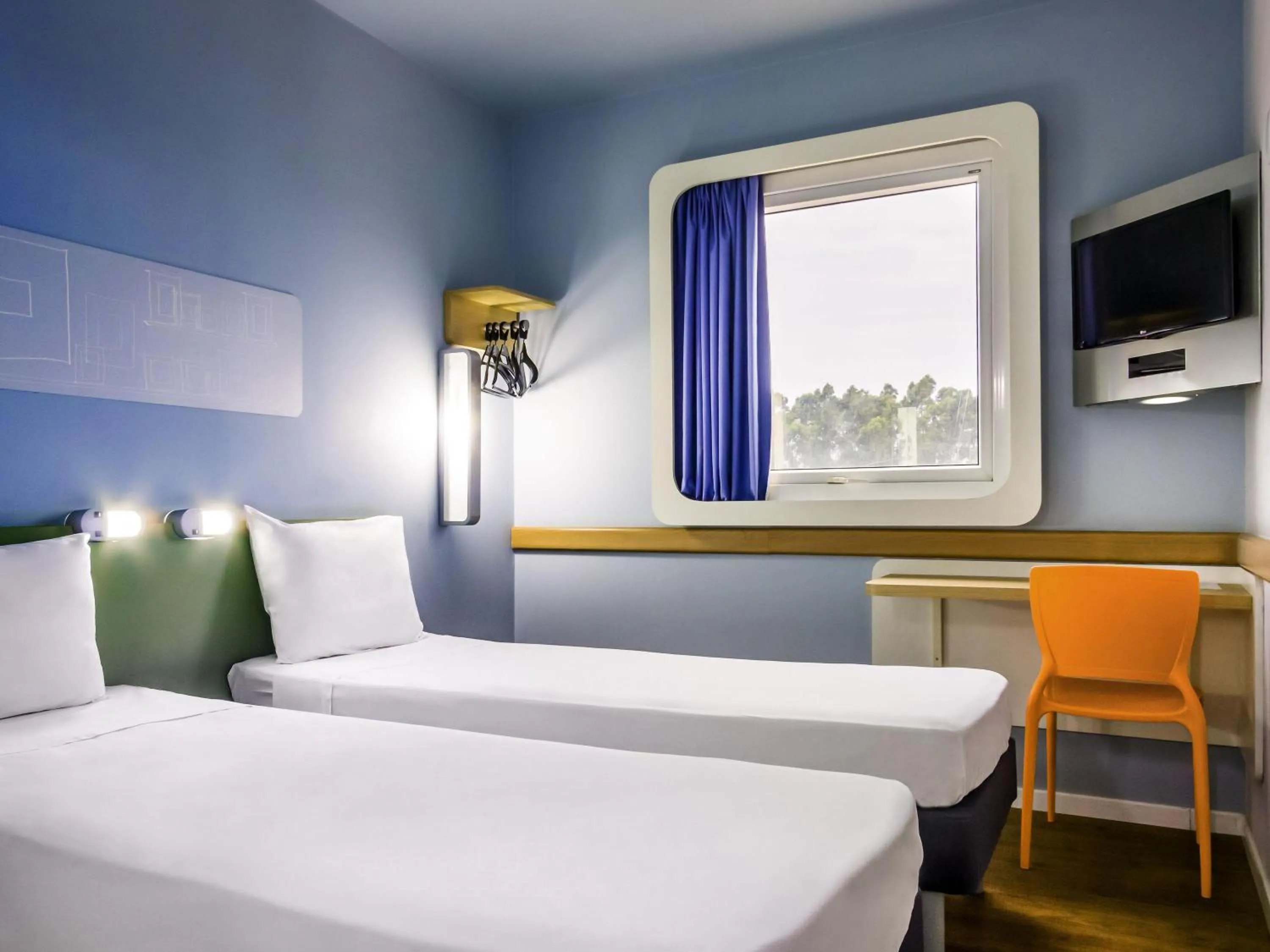 Bedroom, Bed in Ibis Budget Araraquara