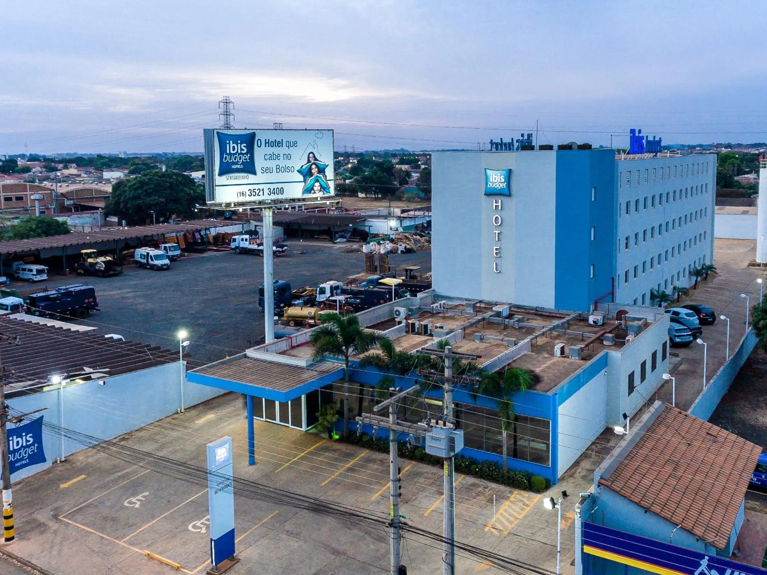 View (from property/room) in ibis budget Sertaozinho