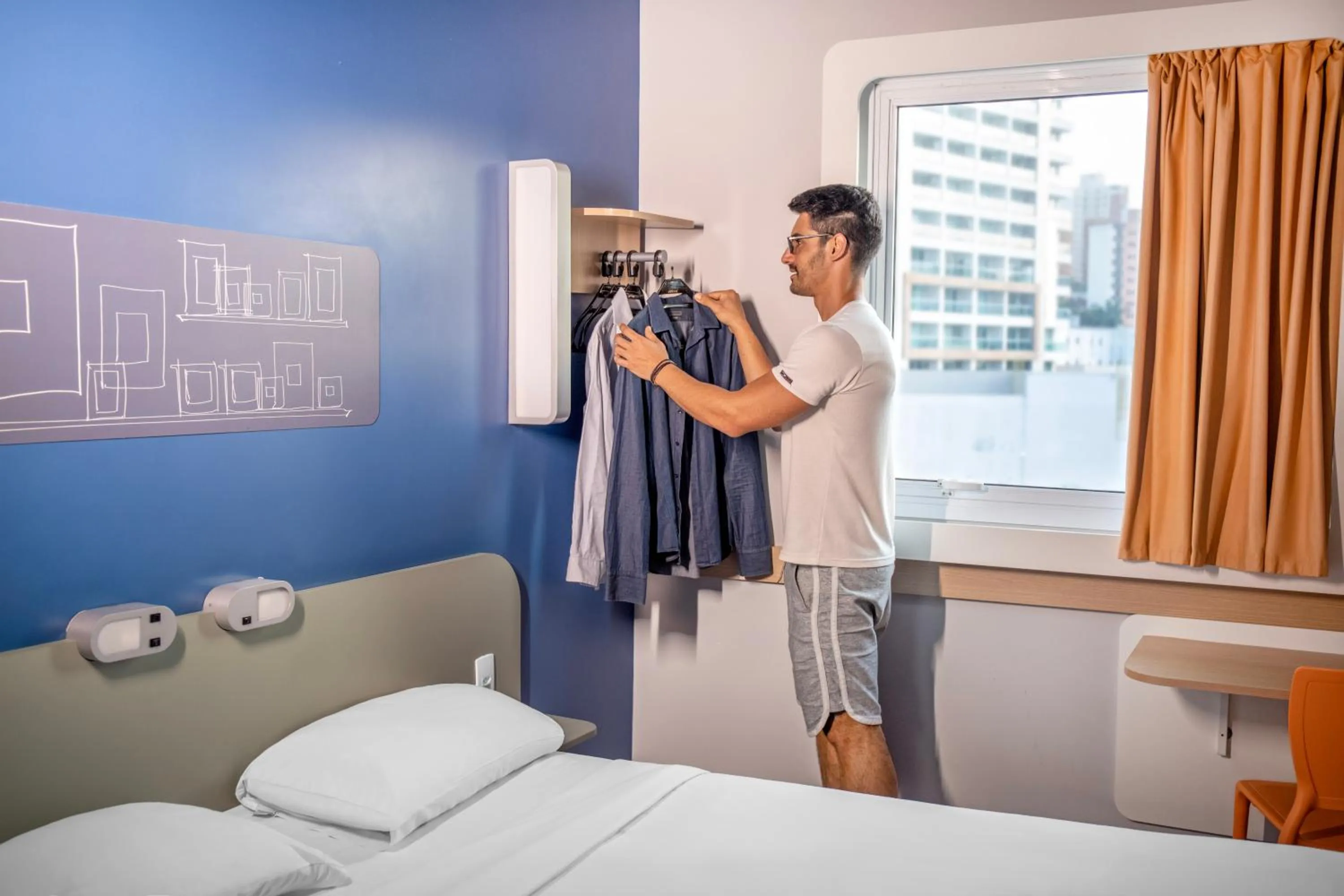 Bed in ibis budget Jundiai Shopping