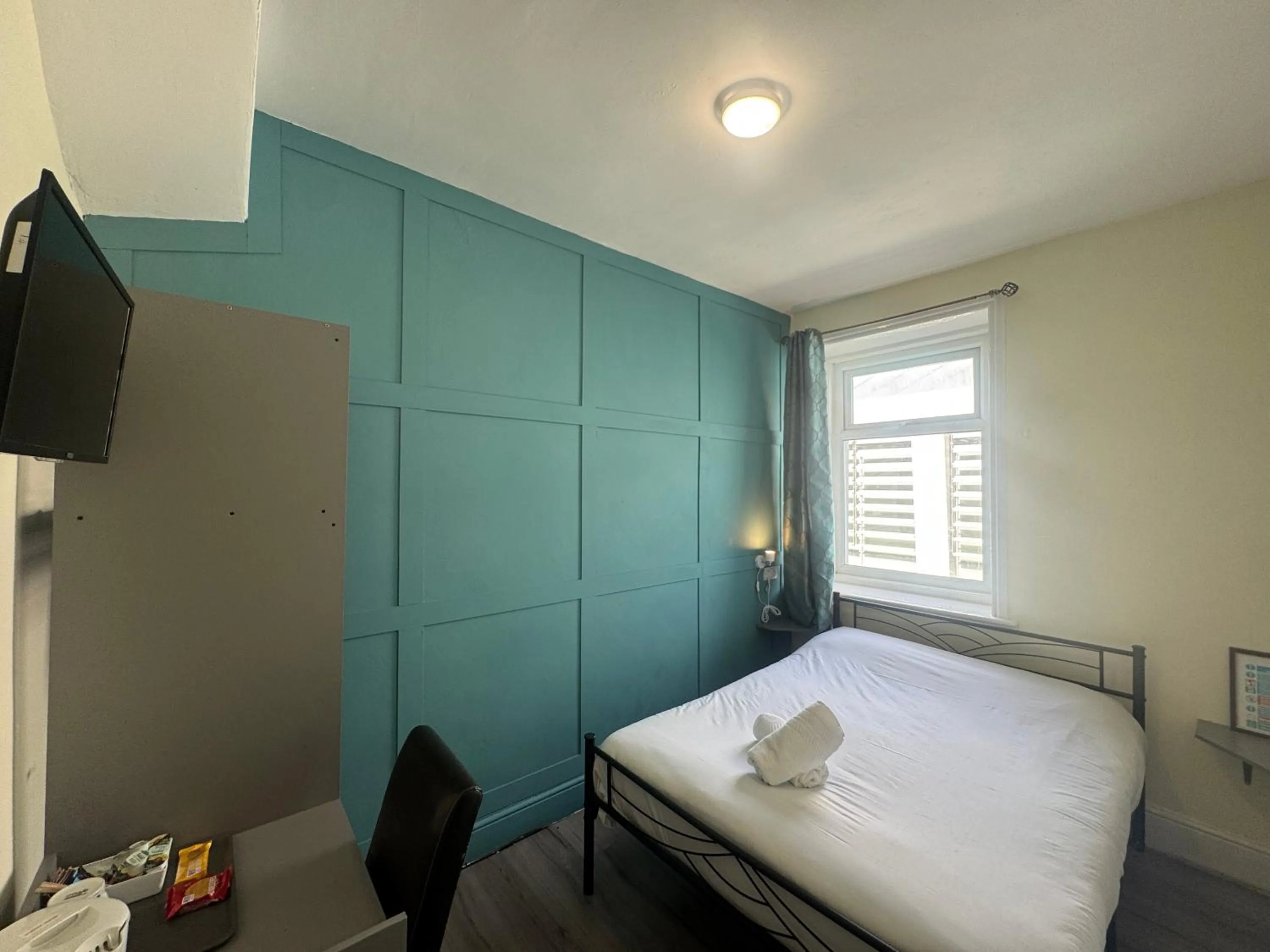 Bed in Calypso hotel Blackpool