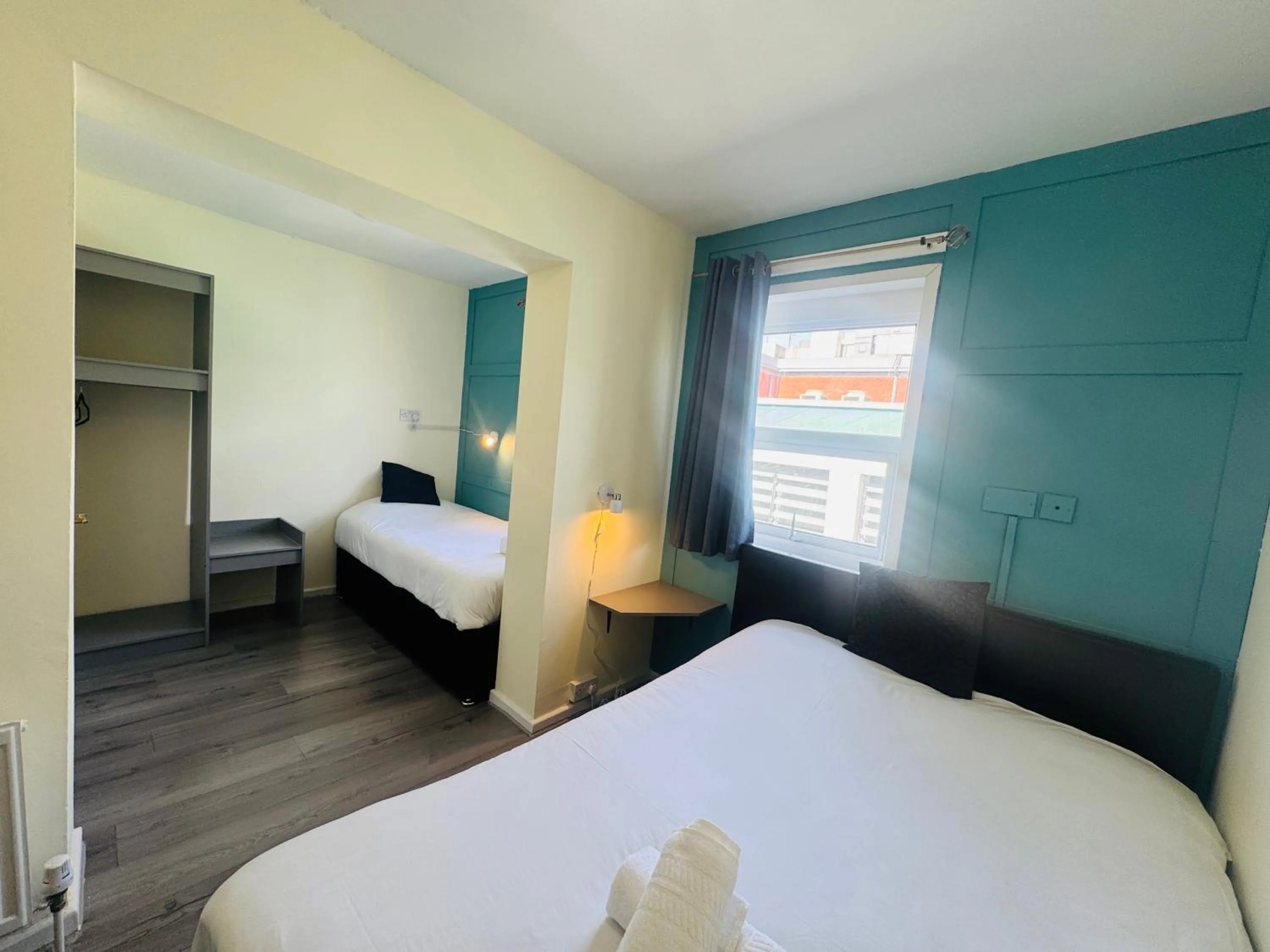 Bed in Calypso hotel Blackpool